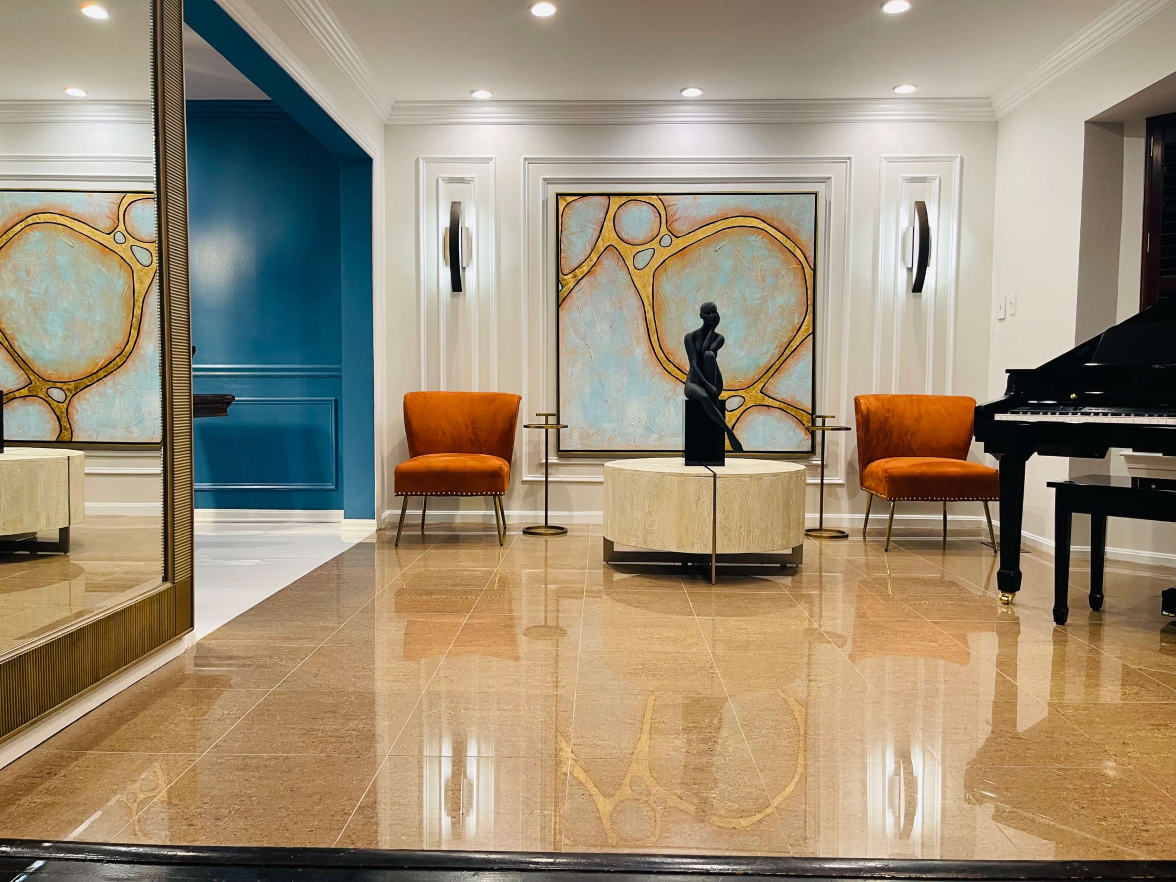 Artistic Designer Townhome with Piano, Sculptures Image in Forestville, District Heights, MD