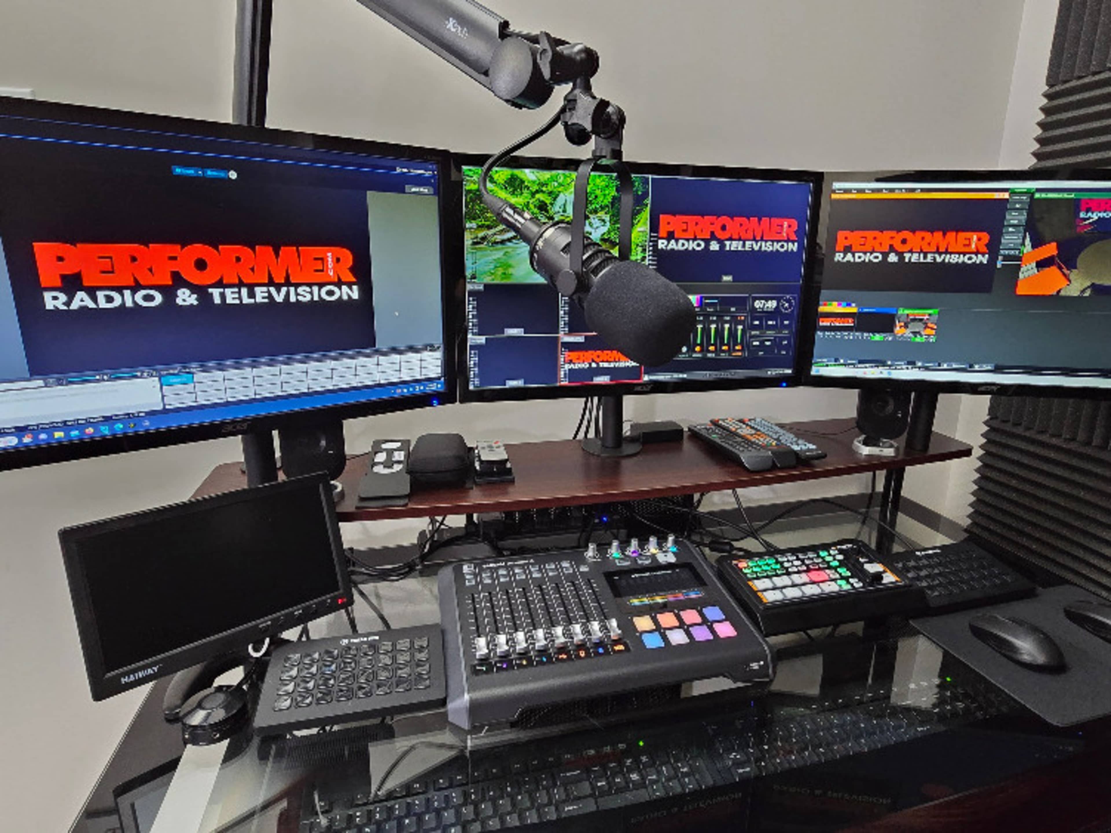 STUDIO A (TV production with crew & gear)