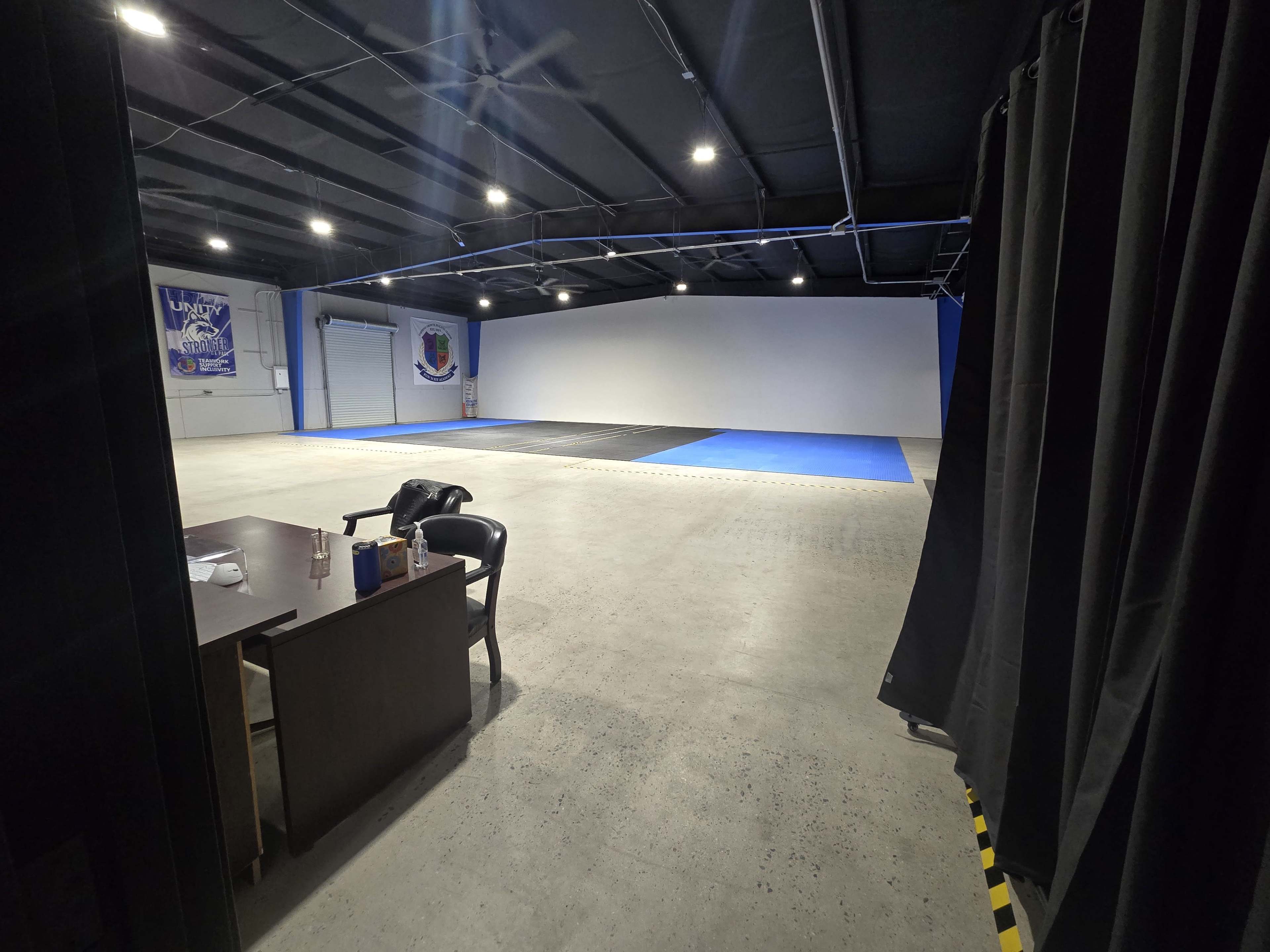 “Downtown Upland Open-Concept Event Space with Play Zone & Movie Screen” Image in Upland, Upland, CA