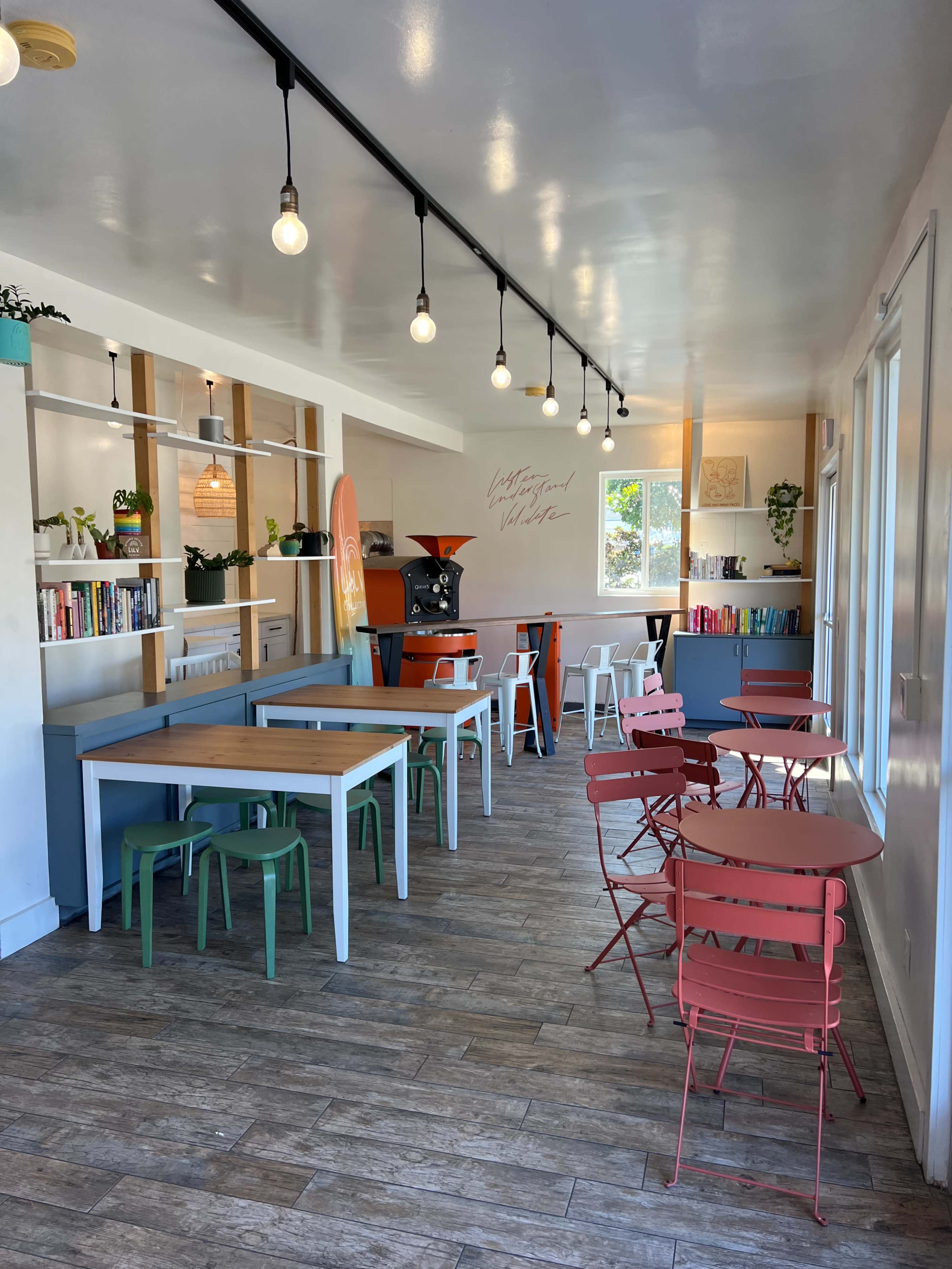 Cute coffee shop along PCH Image in Surfside, Huntington Beach, CA