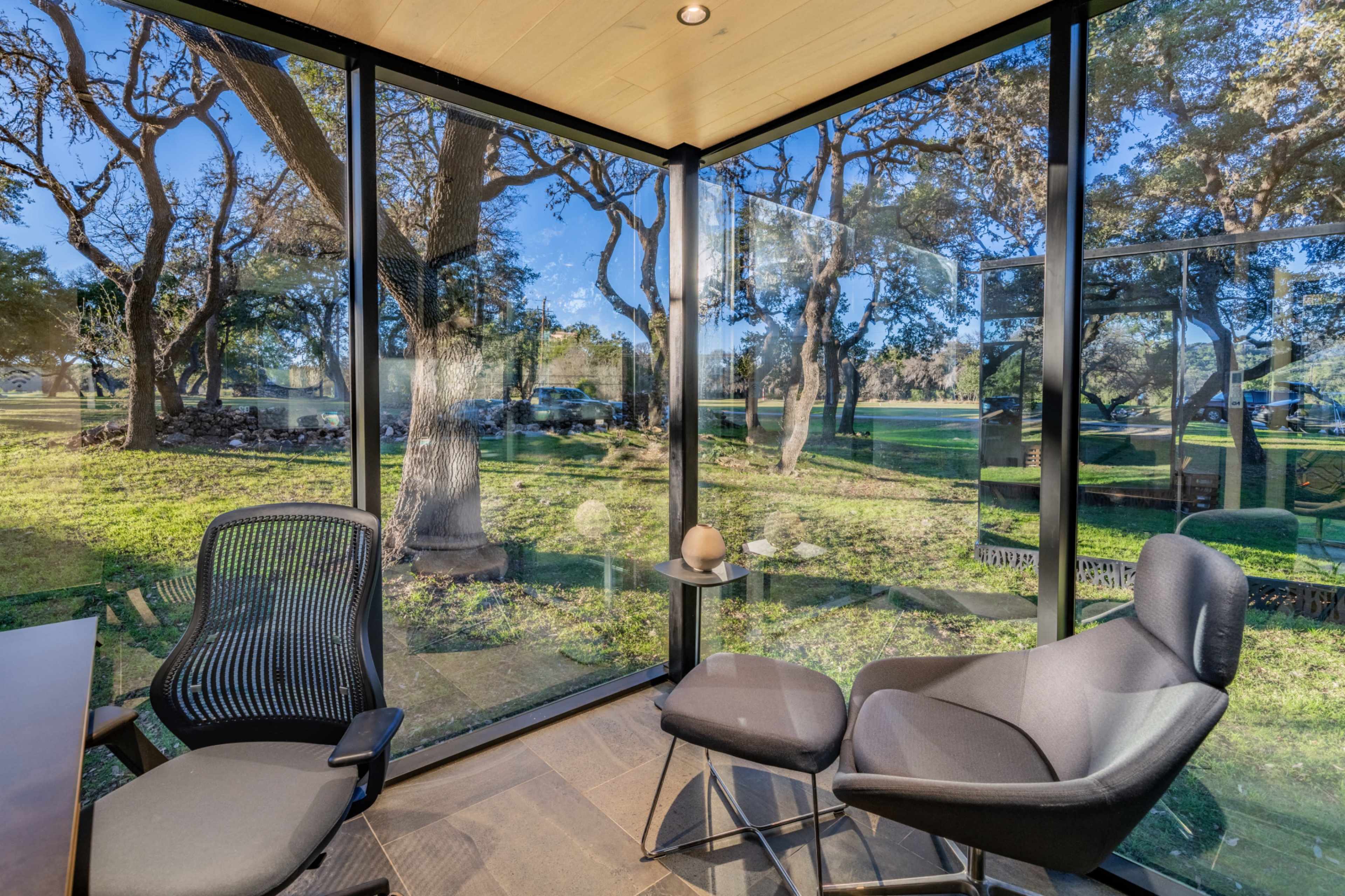 Private Office with a Panoramic View at The Canyon Springs Golf Club Image in Timberwood Park, San Antonio, TX
