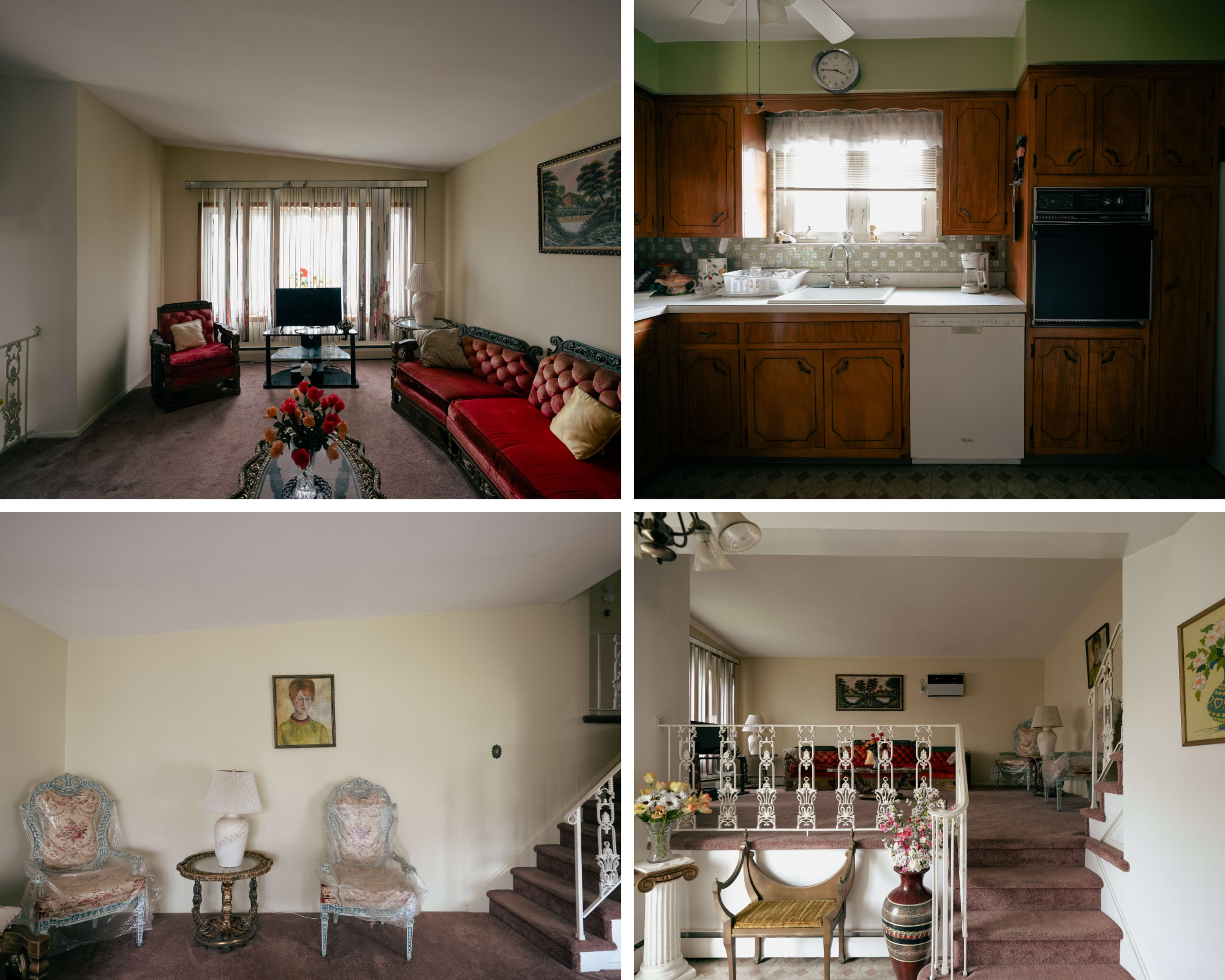 Pastel Retro Furnished Home w/ Vintage Bathroom & Carpeted Living Spaces Image in Far Rockaway, Queens, NY