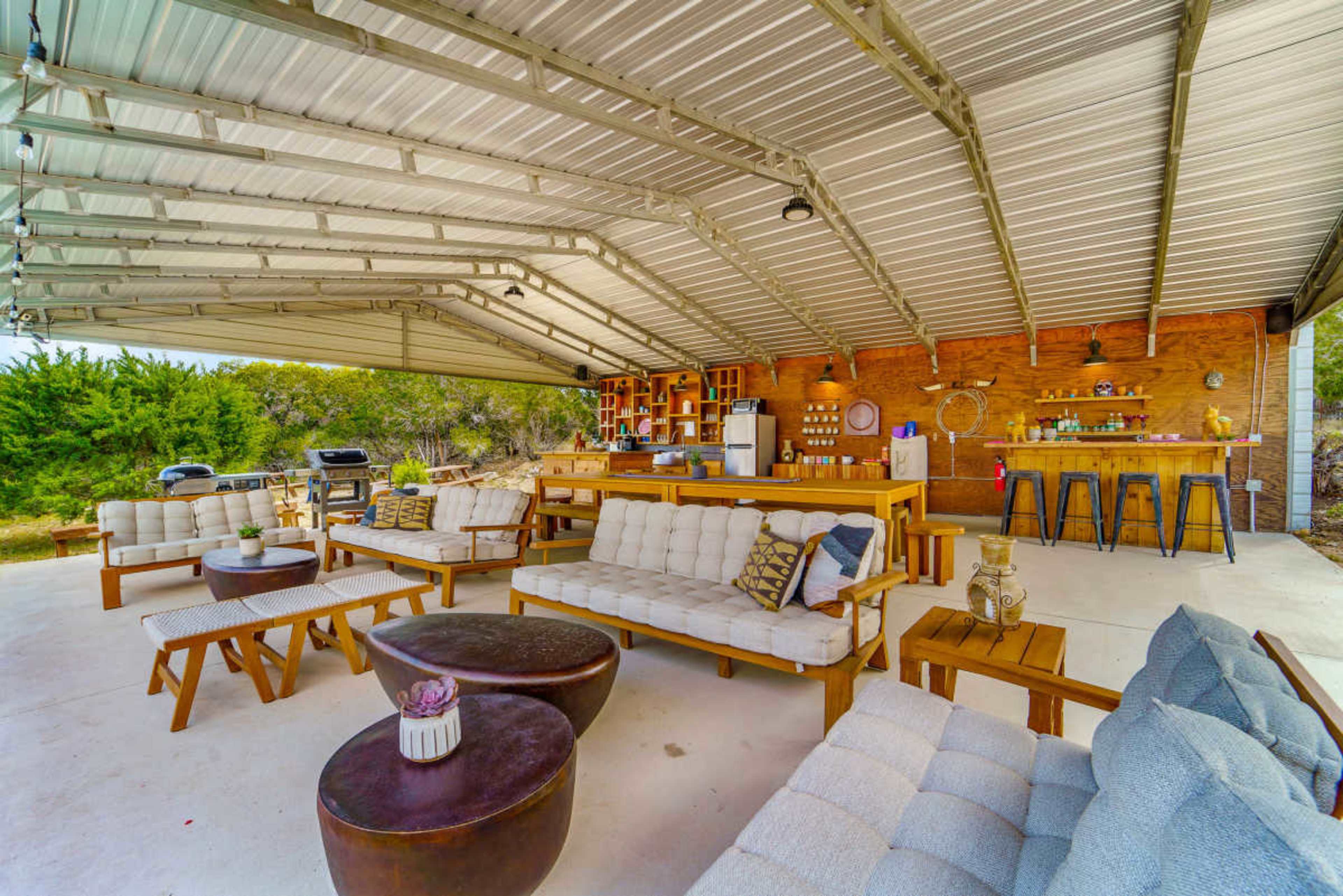 Texas Hill Country Tipi Glamping Retreat Image in , Dripping Springs, TX