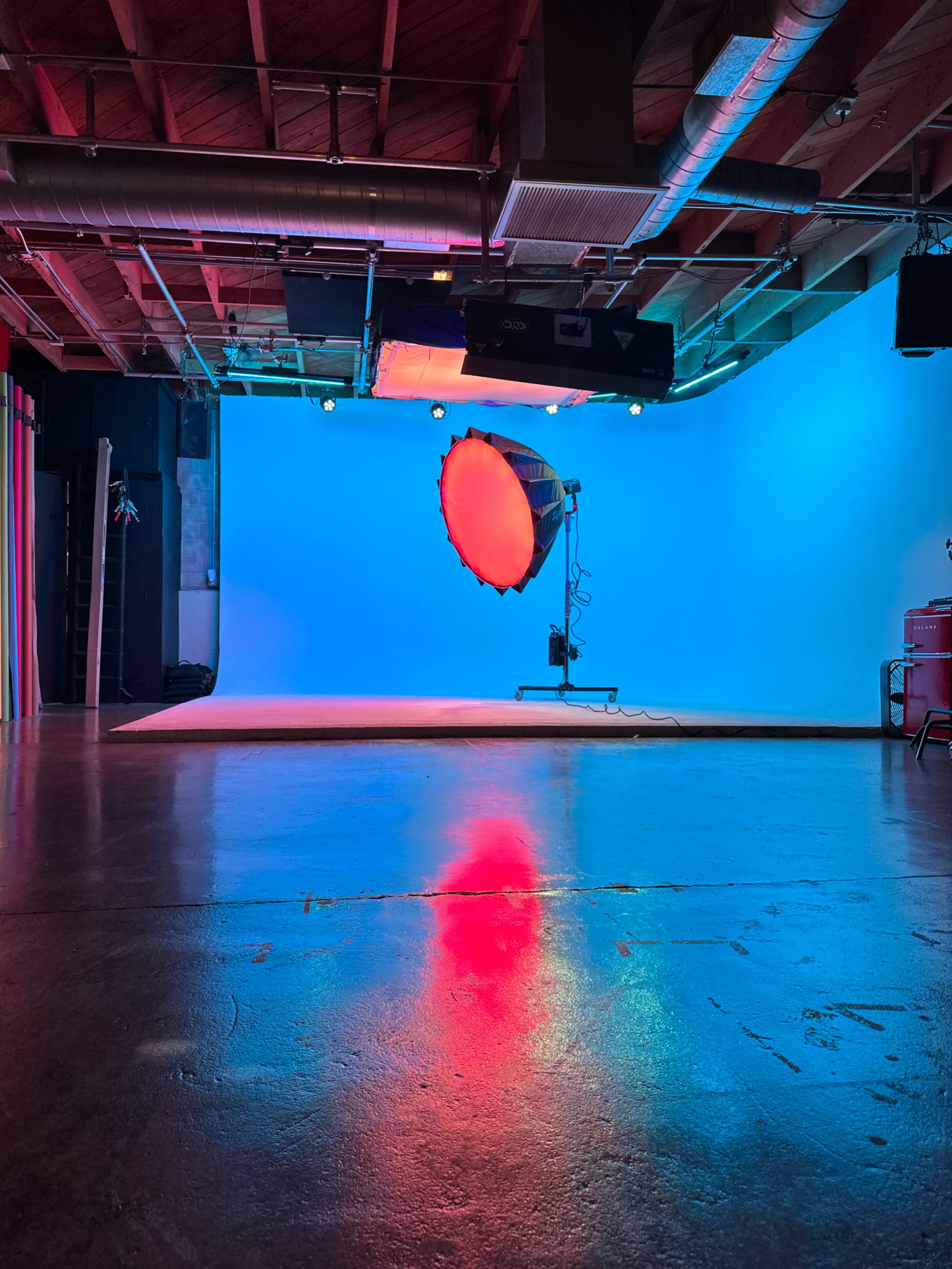 Pre-Lit RGB Cyclorama - Ground Floor Studio in Eagle Rock. Image in Northeast Los Angeles, Los Angeles, CA