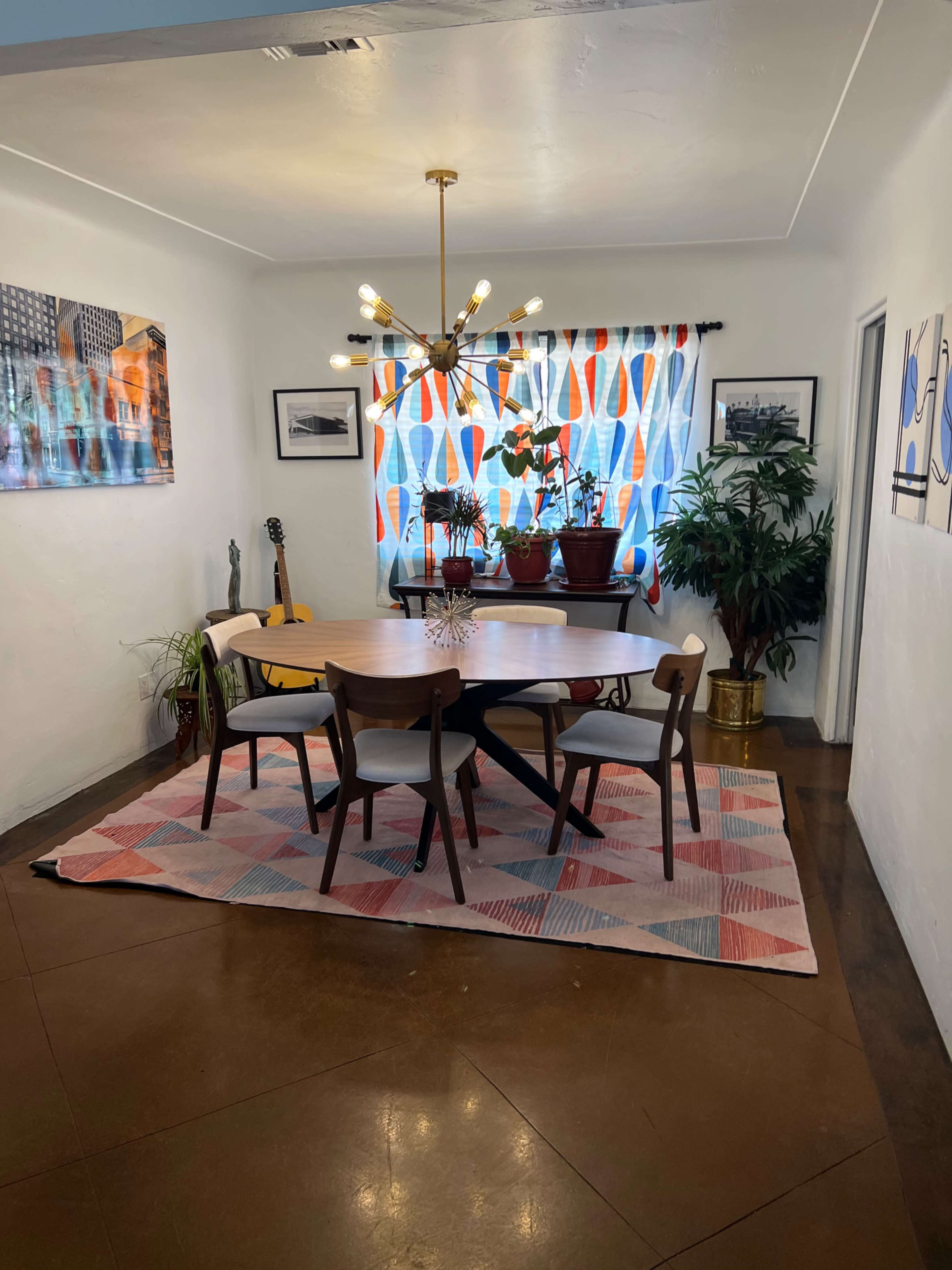 Mid century modern dining room Image in Alhambra, Phoenix, AZ