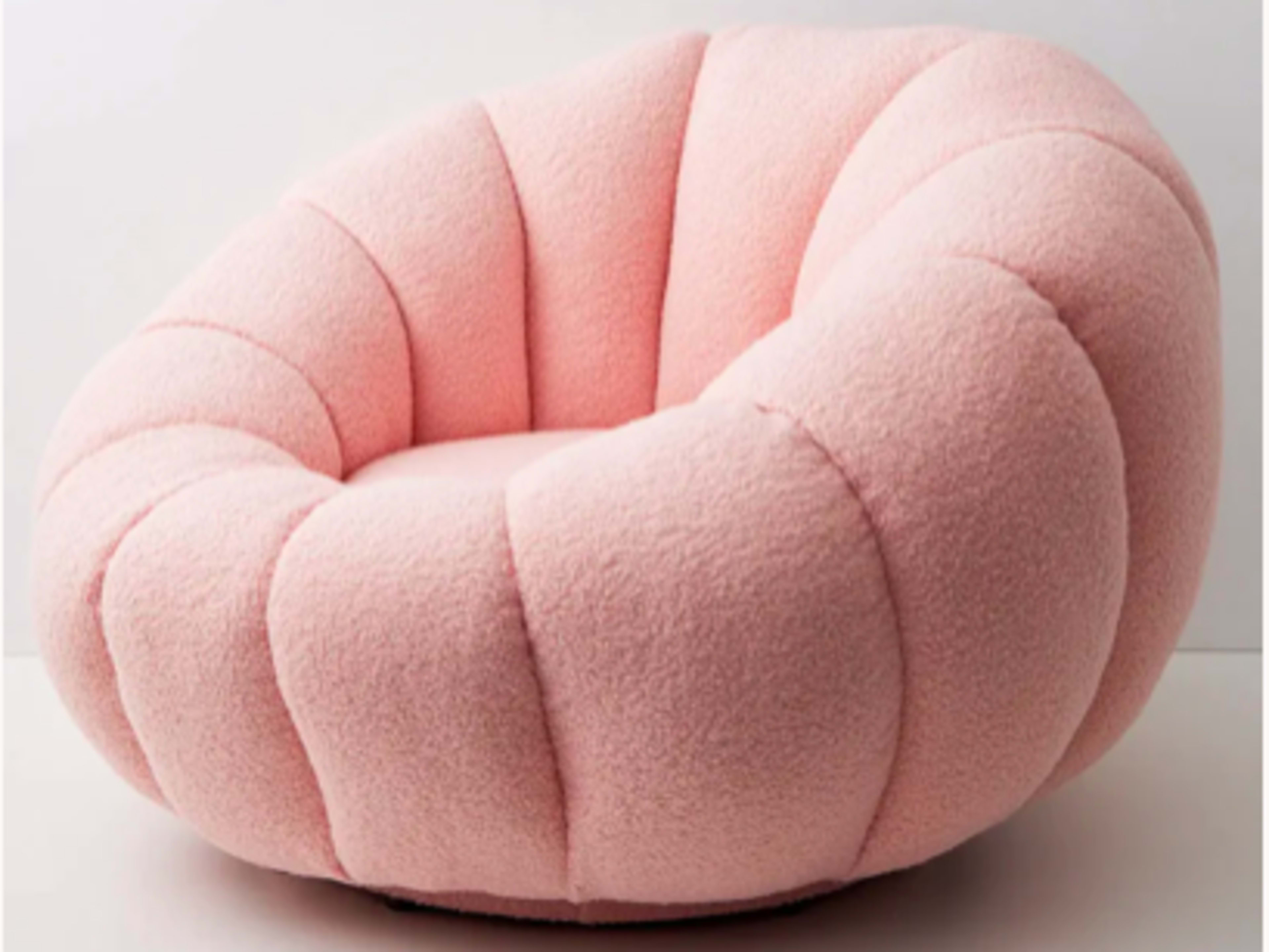 Pink Swivel chair 