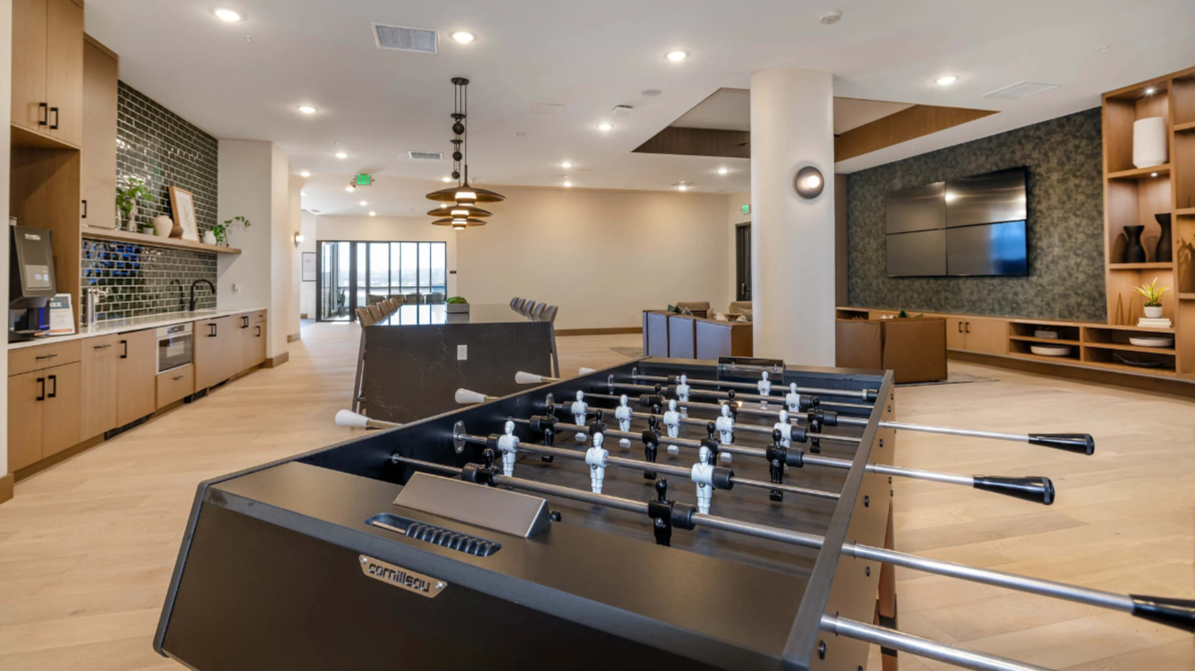 Spacious Central Park Event Lounge | TV Wall, Games, Seating for 59 Image in Central Park, Denver, CO