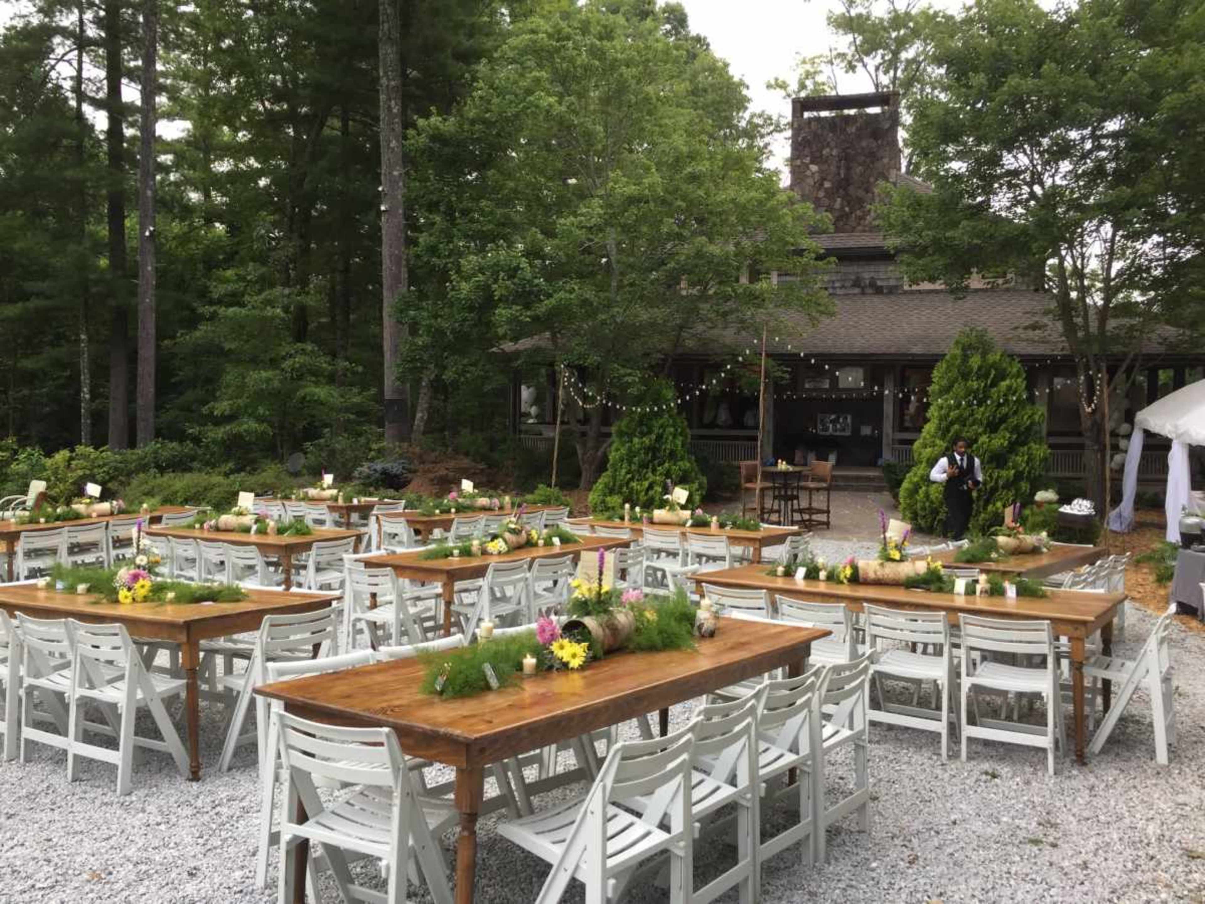 Picturesque event venue nestled in the wooded North Georgia Mountains Image in , Tiger, GA
