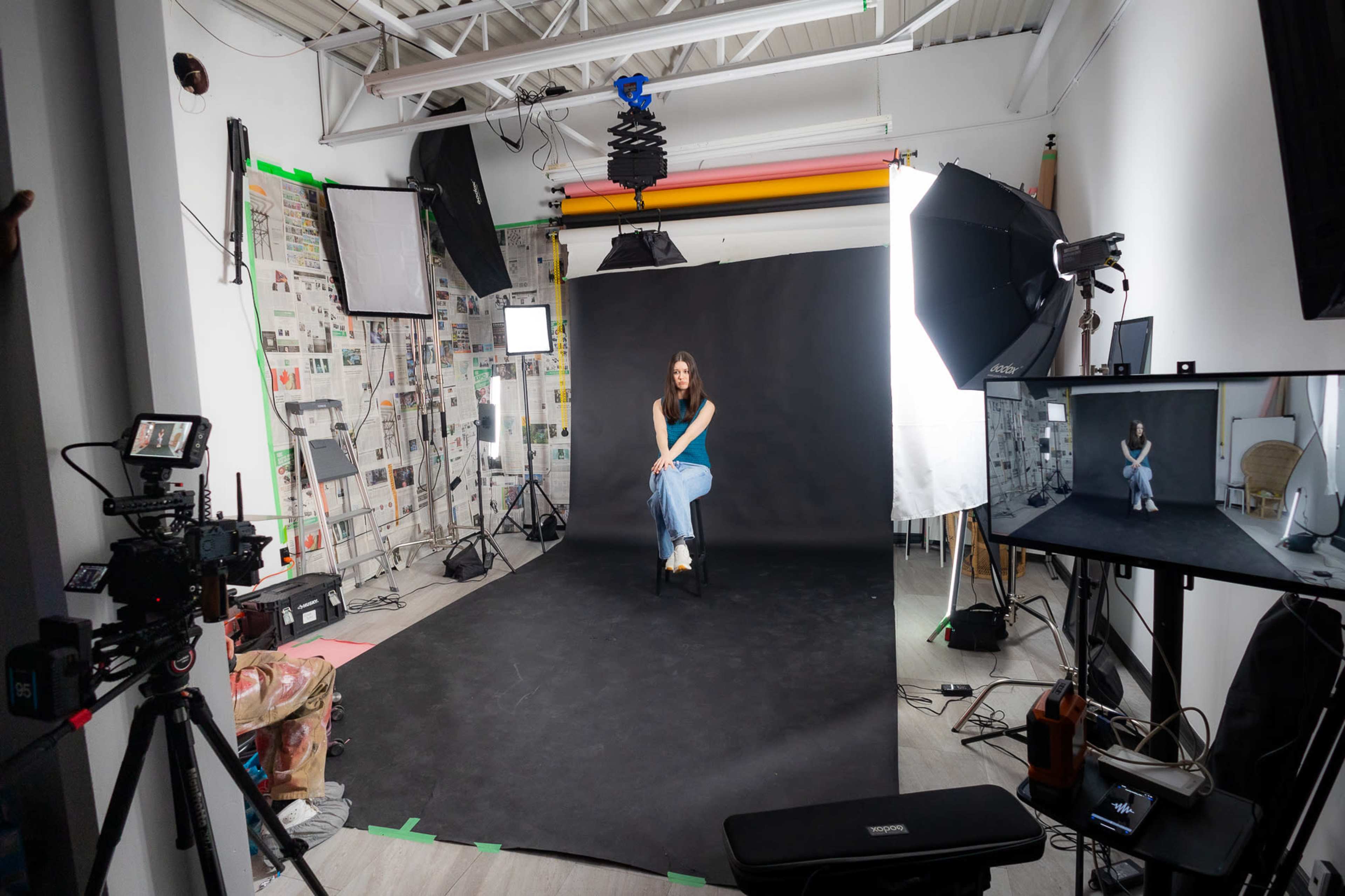 Modern loft photography and videography studio Image in Industrial Park, Ottawa, ON
