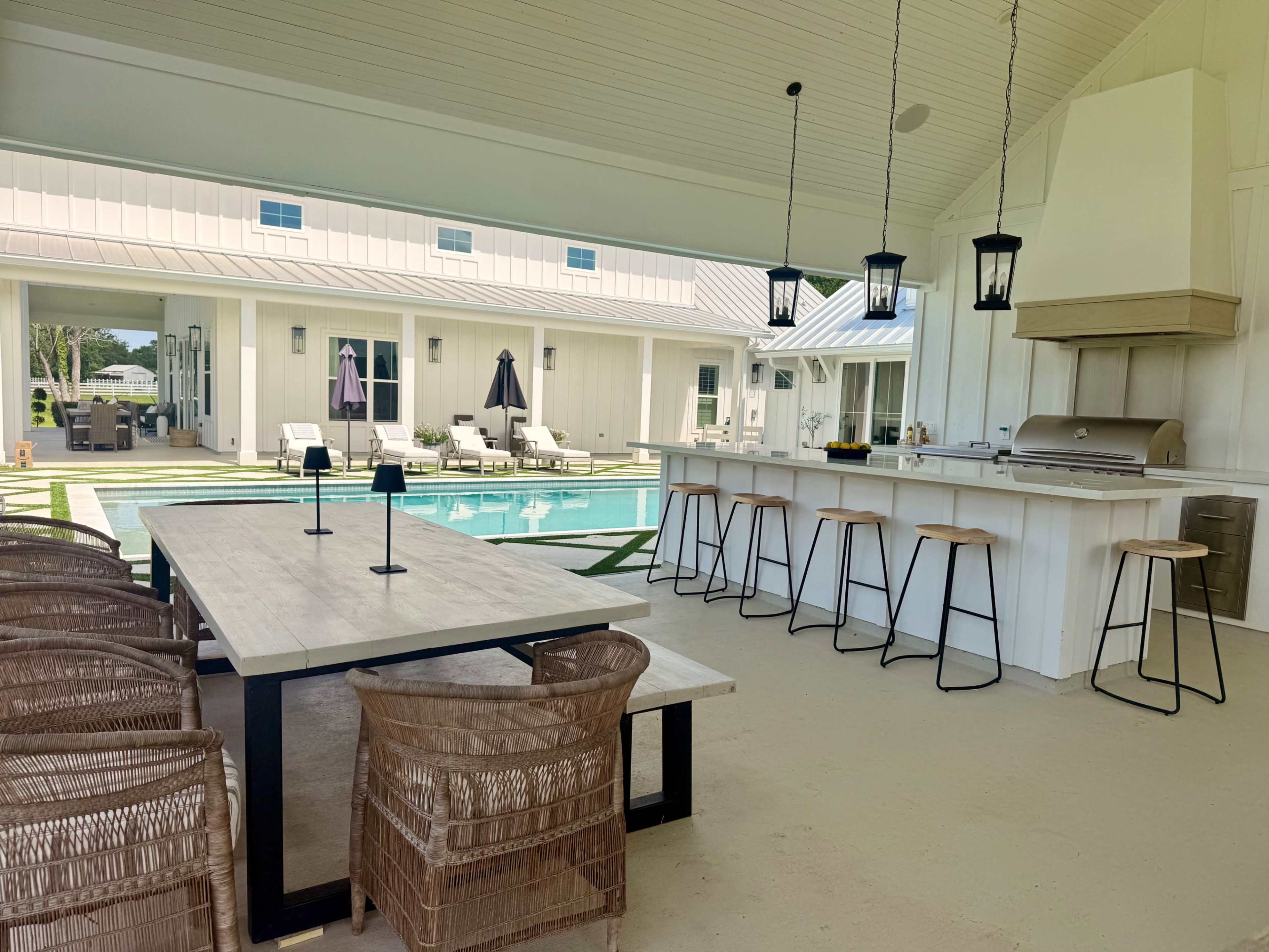 The Pool House at Lakeview Ranch Image in , Montgomery, TX
