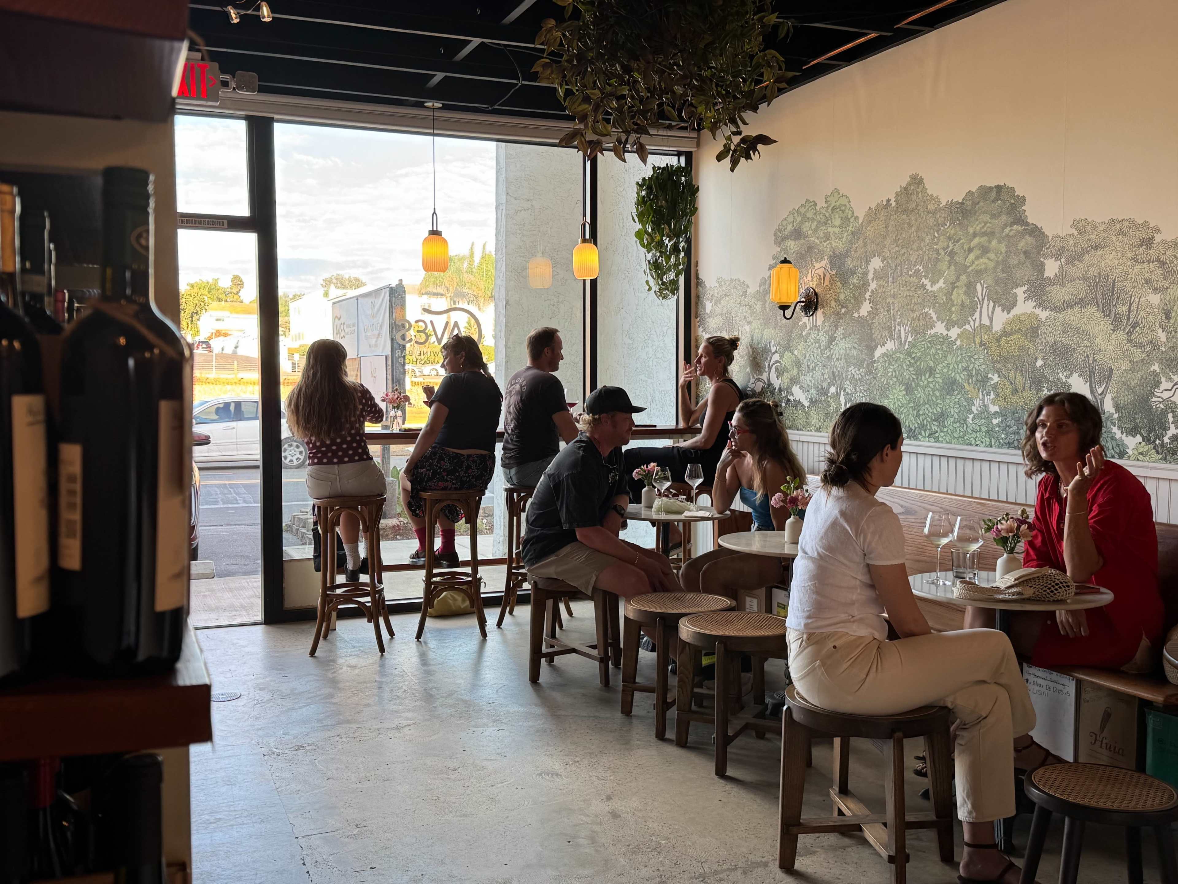 Chic European style wine bar and shop Image in Leucadia, Encinitas, CA