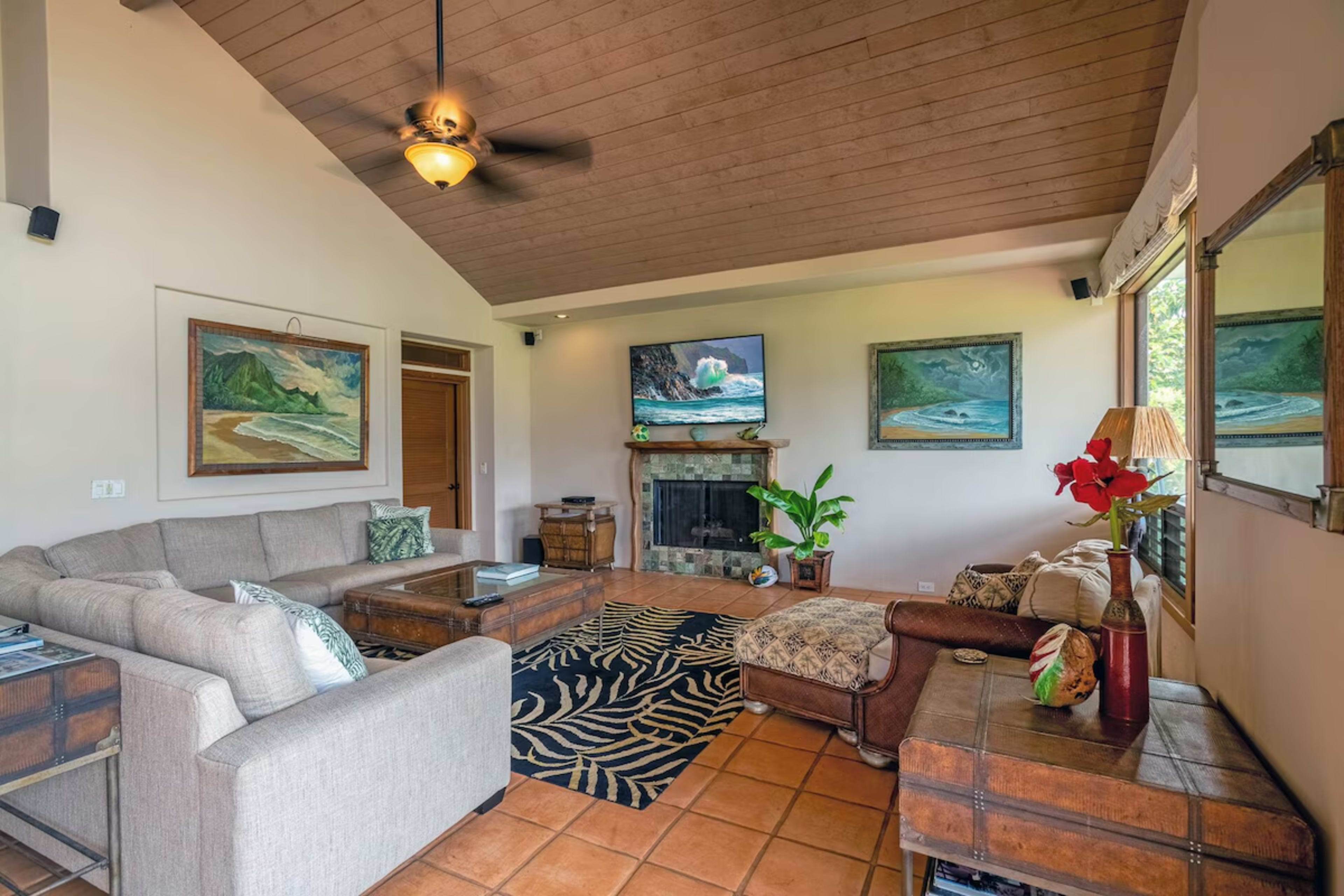 Tropical Paradise in Princeville – Stunning Views, Private Pool & Luxe Outdoor Living Image in Princeville, Princeville, HI