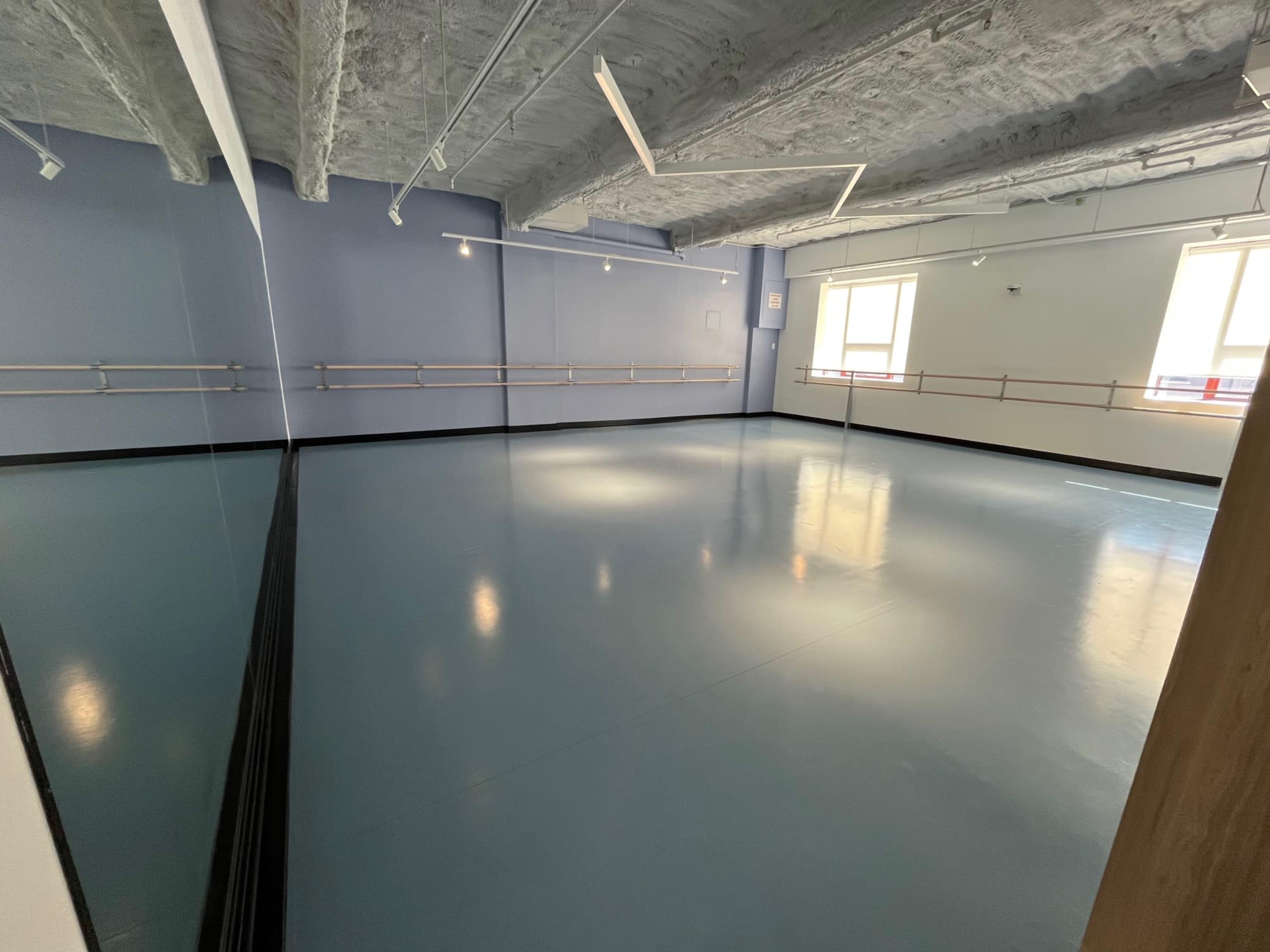 Naturally Lit Dance Studio Image in Upper Manhattan, Manhattan, NY