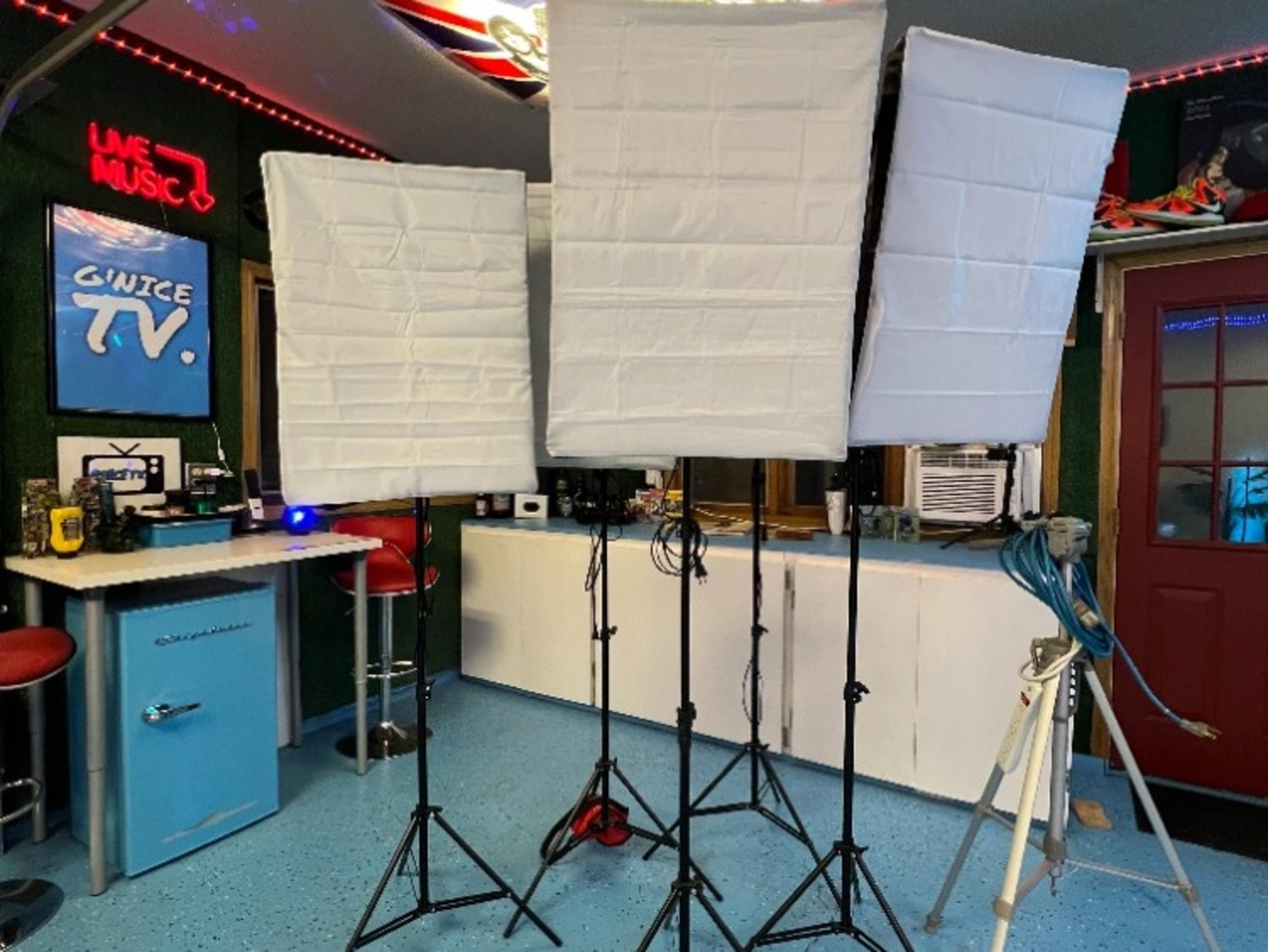 5 Soft Box Lights