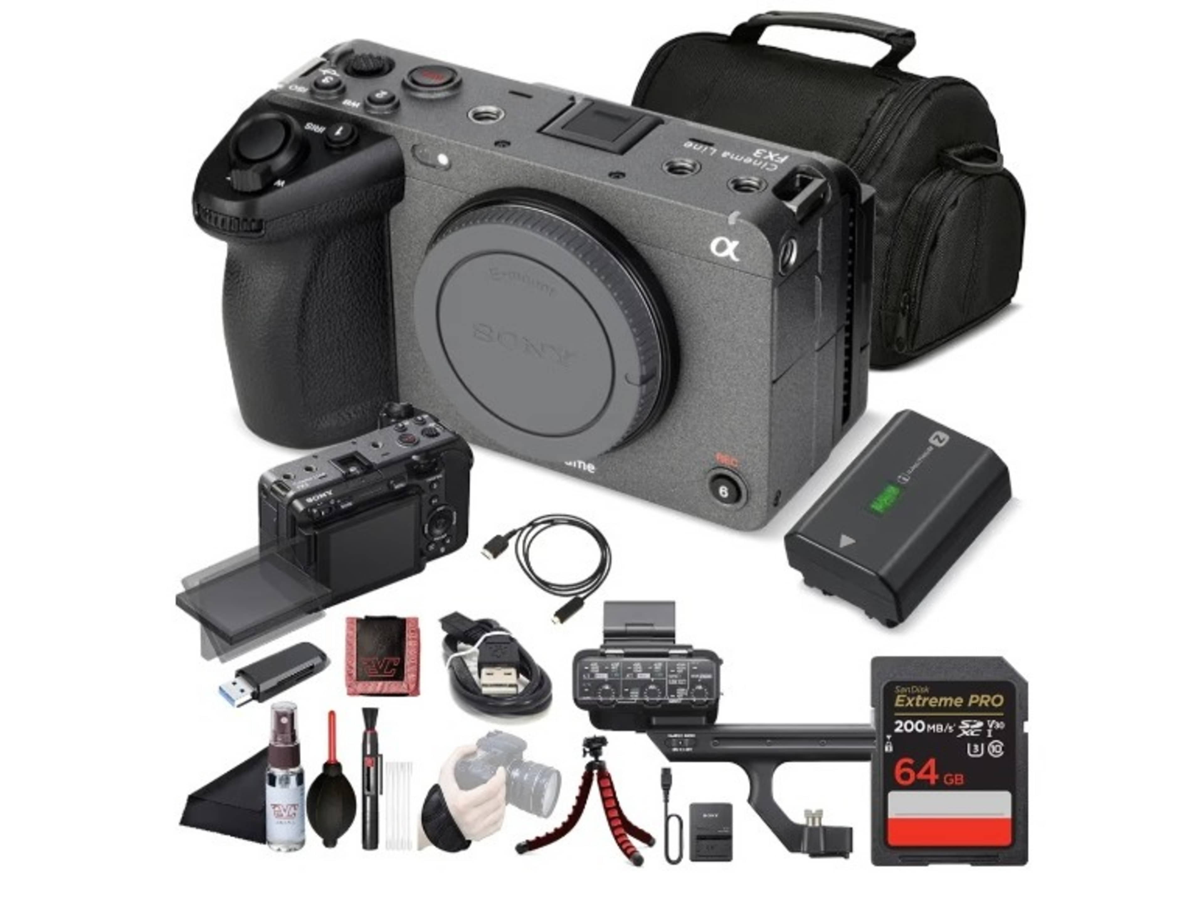 Sony FX3 Full-Frame Cinema Camera Kit