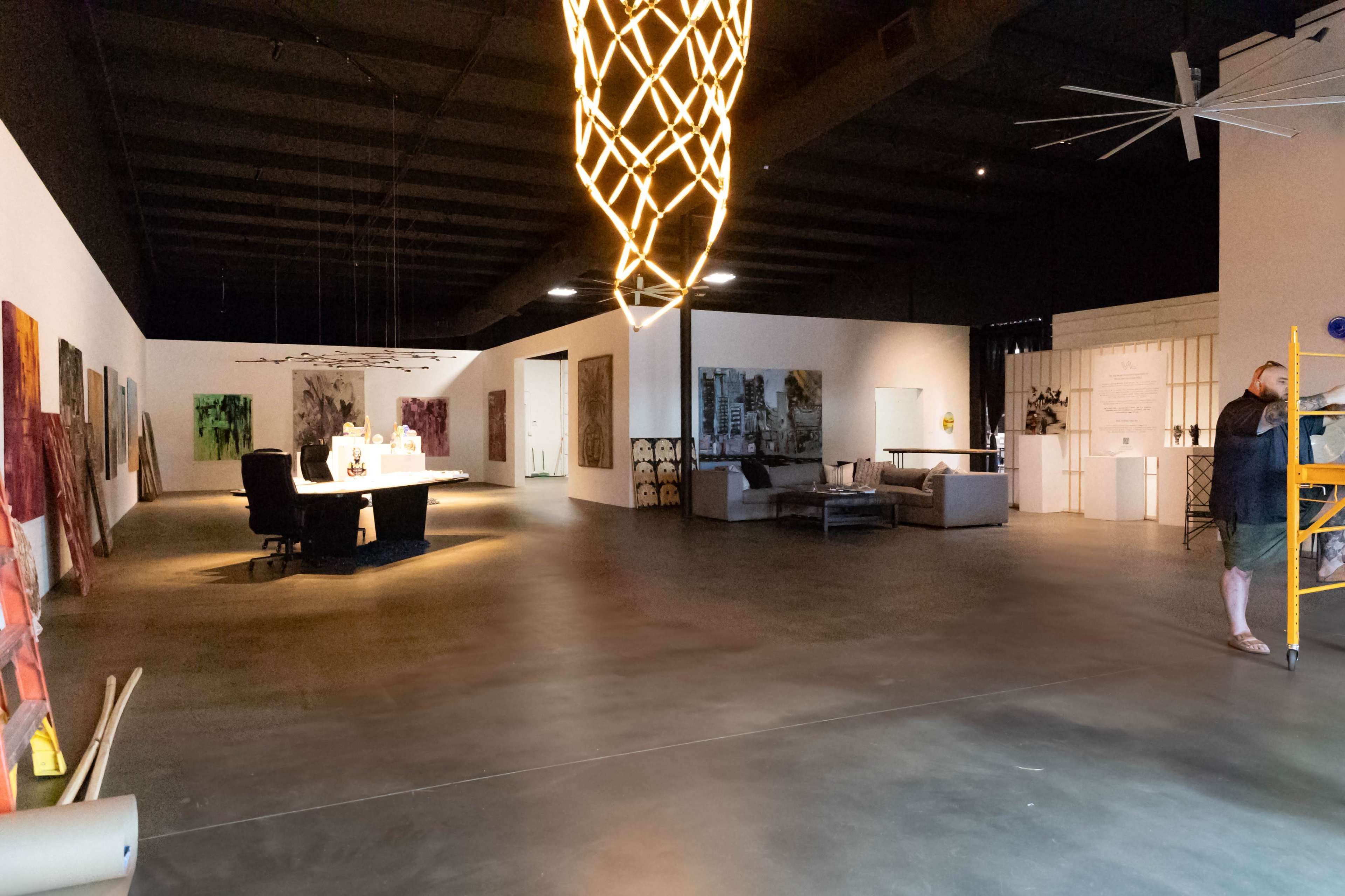 Open Floor Plan Art Gallery and Blank Canvas Industrial Event Space in Berry Hill Image in South Nashville, Nashville, TN
