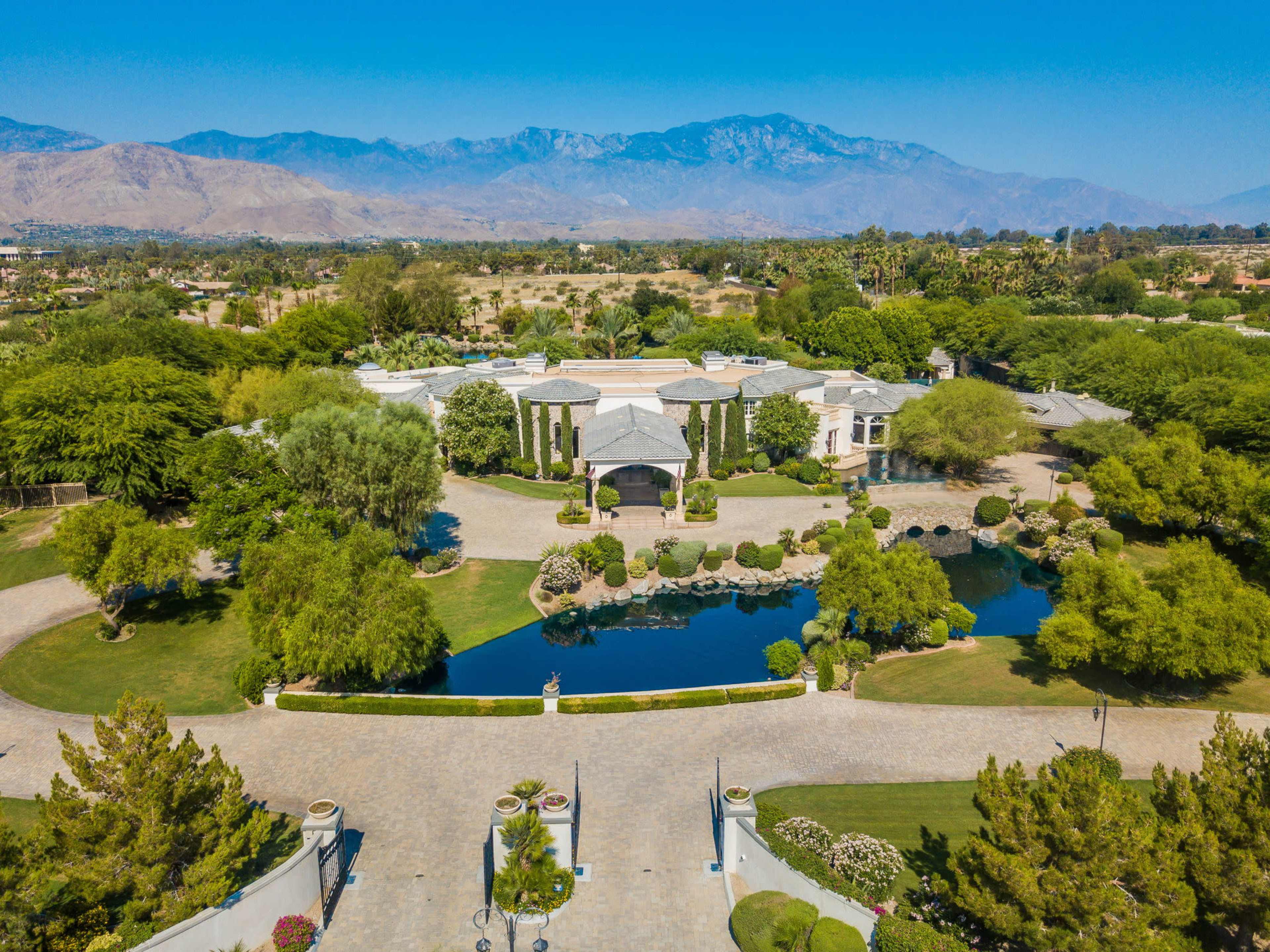 Regal and Opulent Desert Chateau in Rancho Mirage for Extravagant Celebrations Image in Rancho Mirage, Rancho Mirage, CA