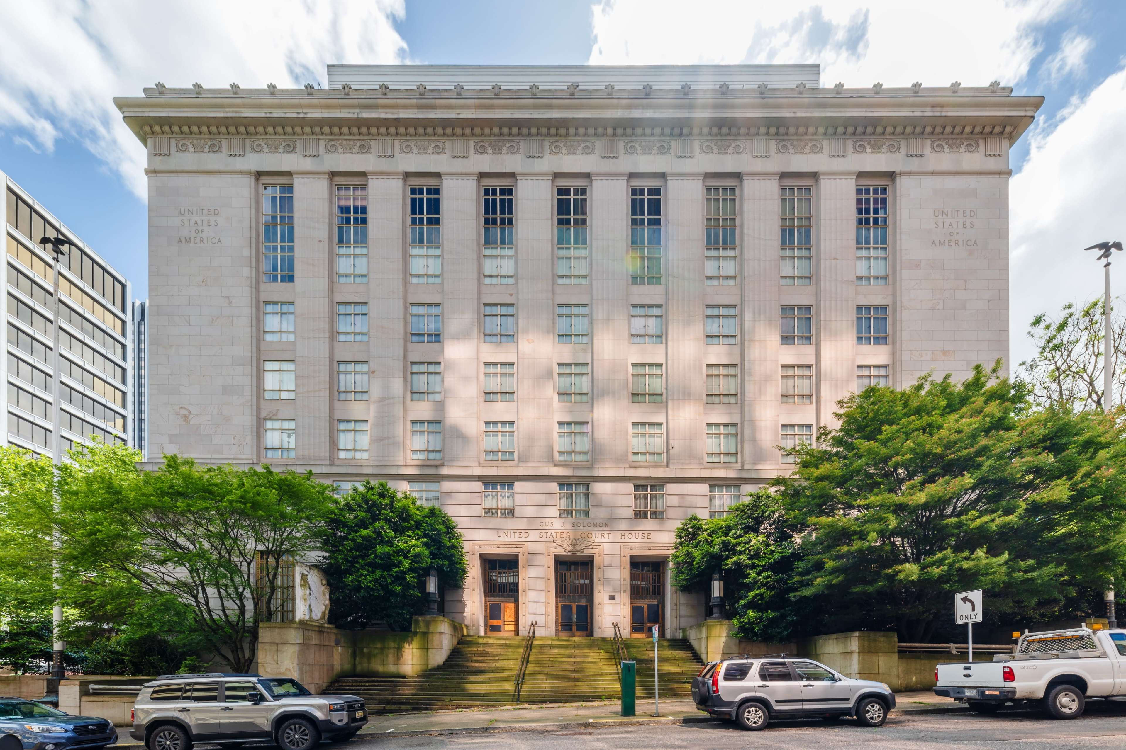 Grand 1930's Marble & Brass Lobby - Downtown Image in Southwest Portland, Portland, OR
