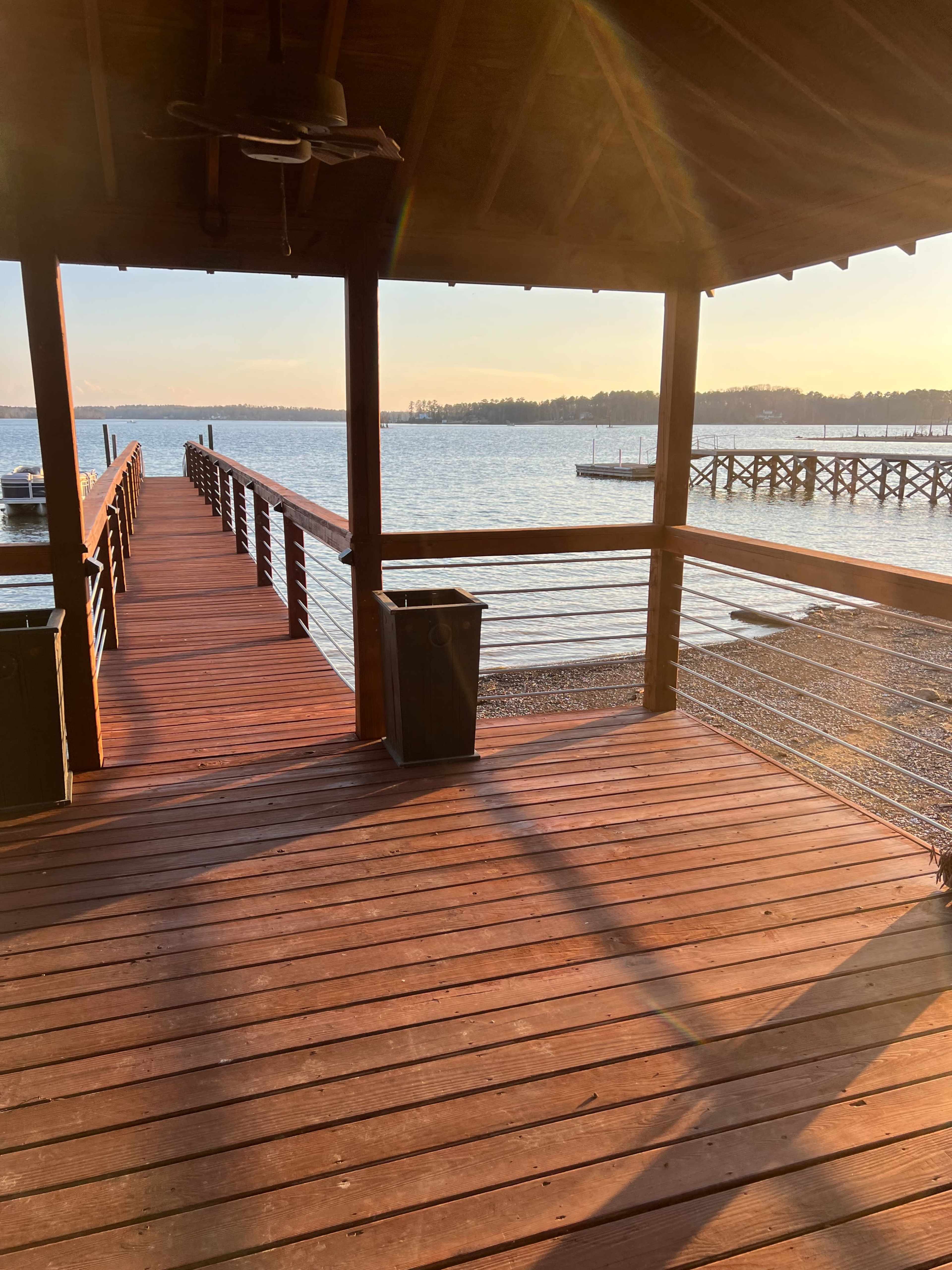 Scenic Lakeside Dock , Pier, and Gazebo with Stunning Views Image in , Prosperity, SC