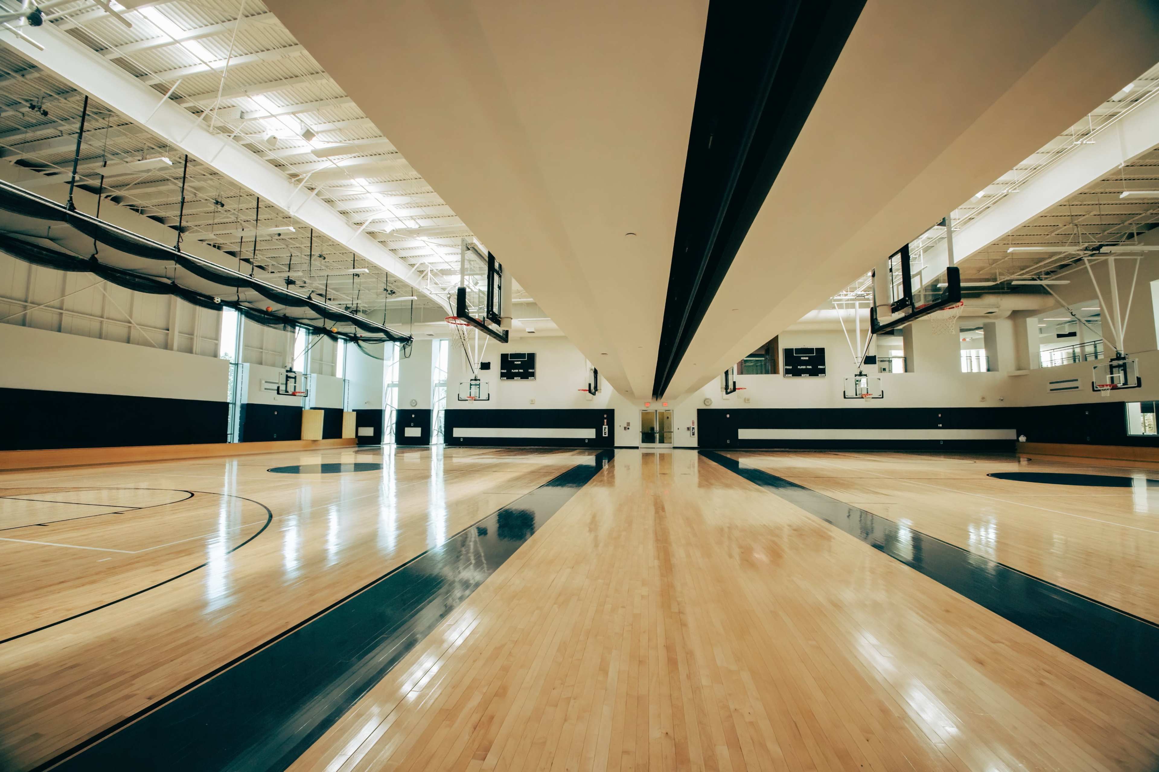 Contemporary Gym with Natural Wood Tones Image in Greenburgh, Tarrytown, NY