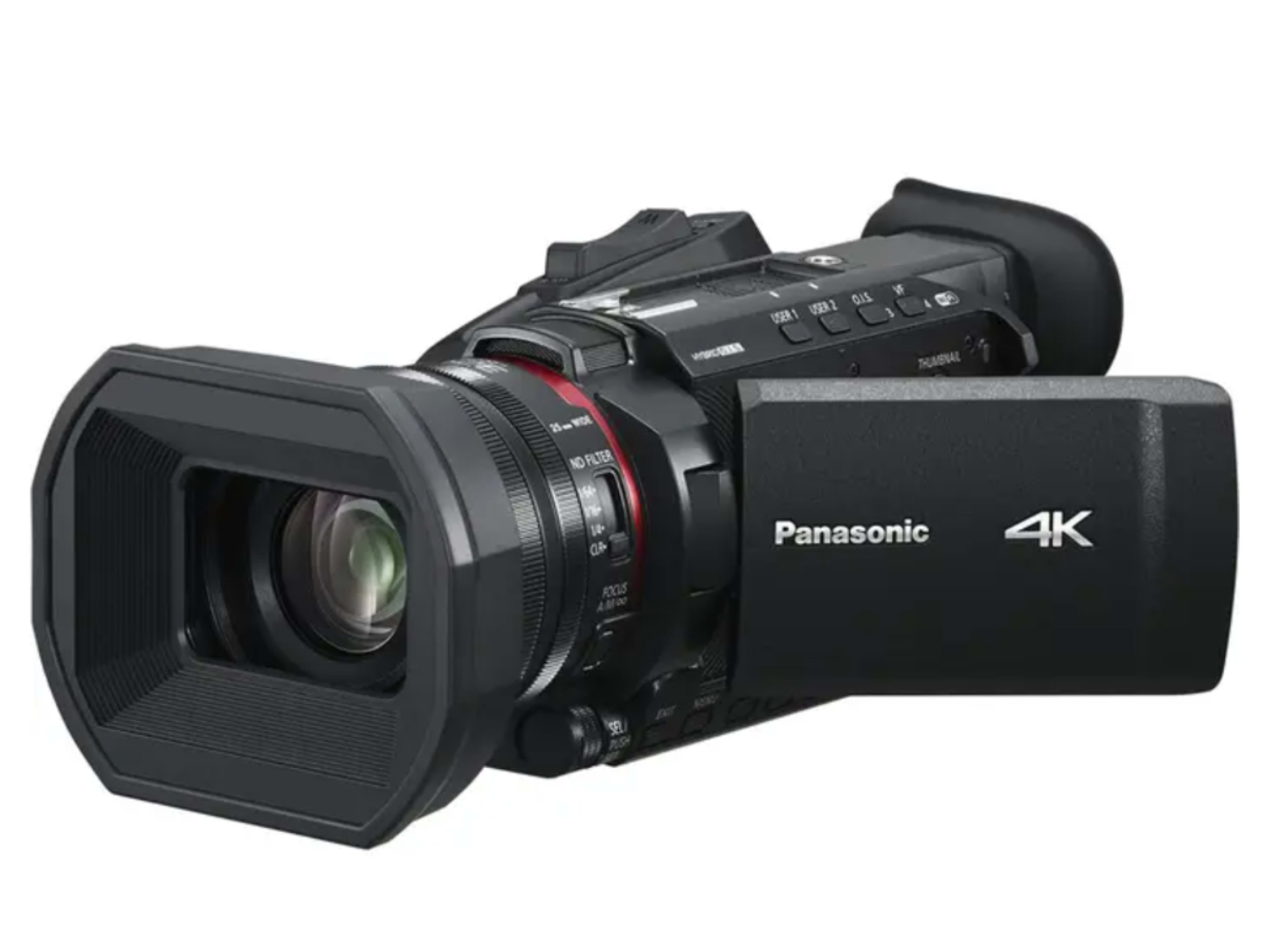 Panasonic HC-X1600 UHD 4K HDMI Camcorder with 24x 
