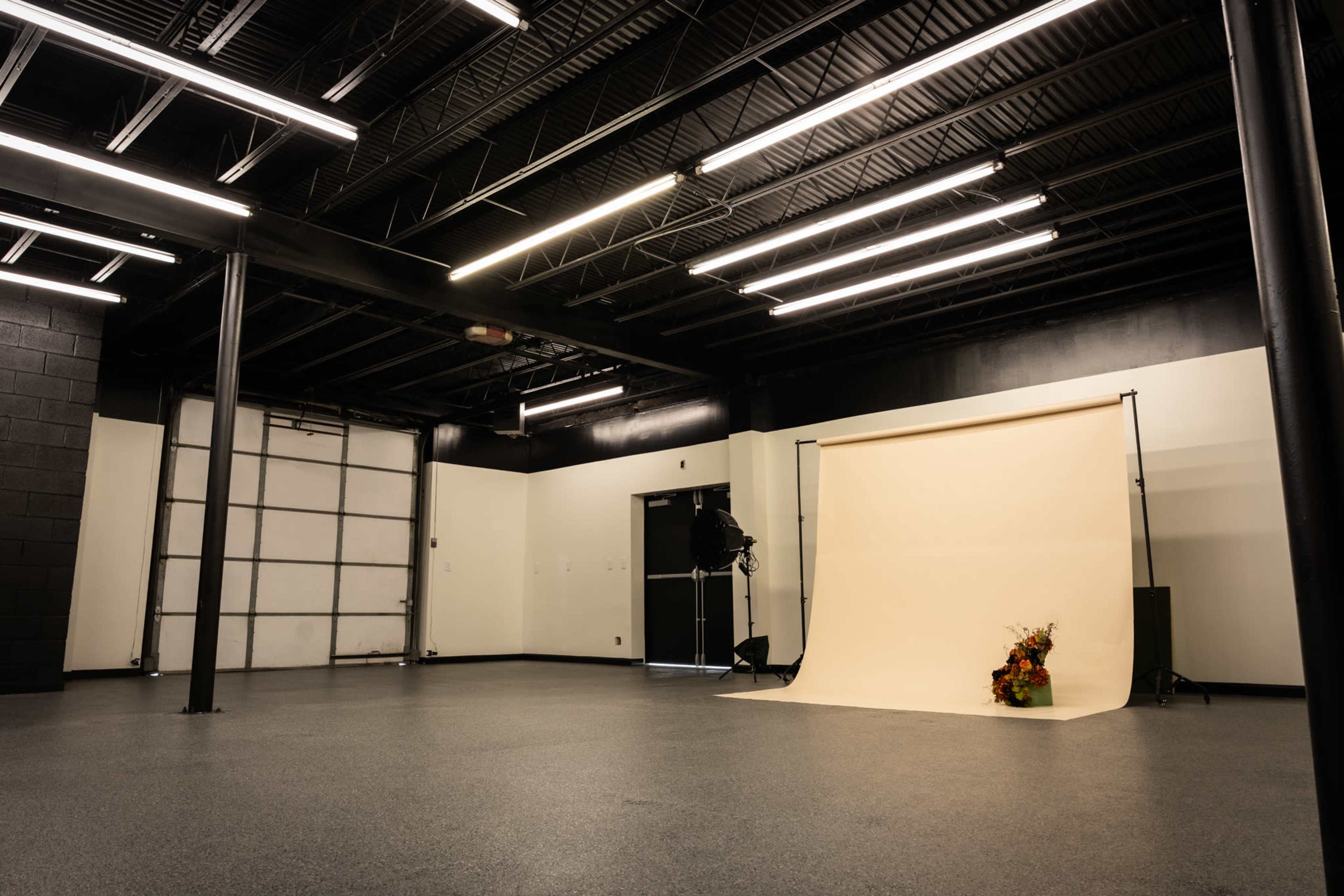 Large, Open, Garage Photography Studio Image in Northwest, Virginia Beach, VA
