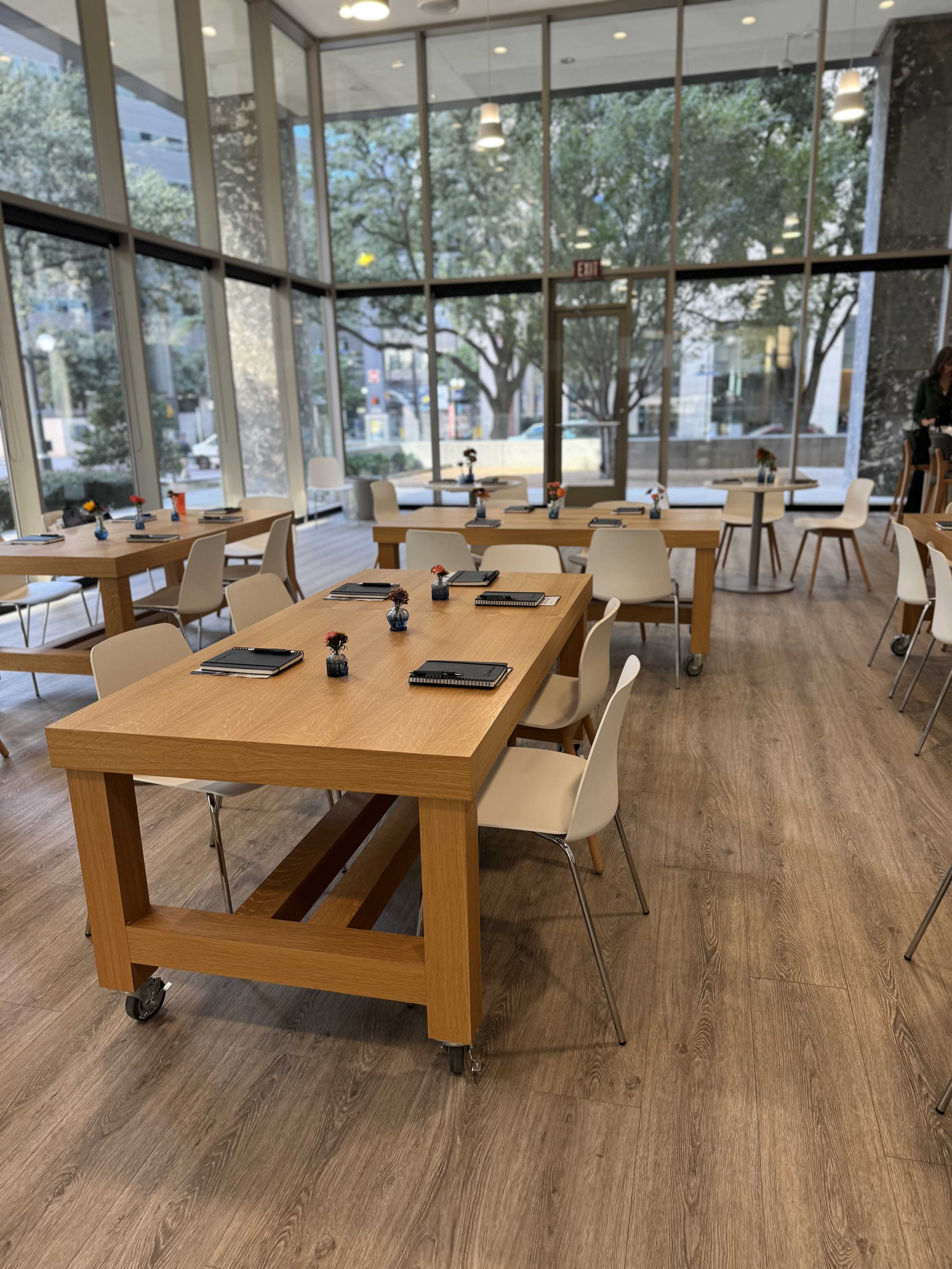 Modern Event Space & Cafe / Flooded with natural light and outdoor space Image in Dallas Downtown Historic District, Dallas, TX