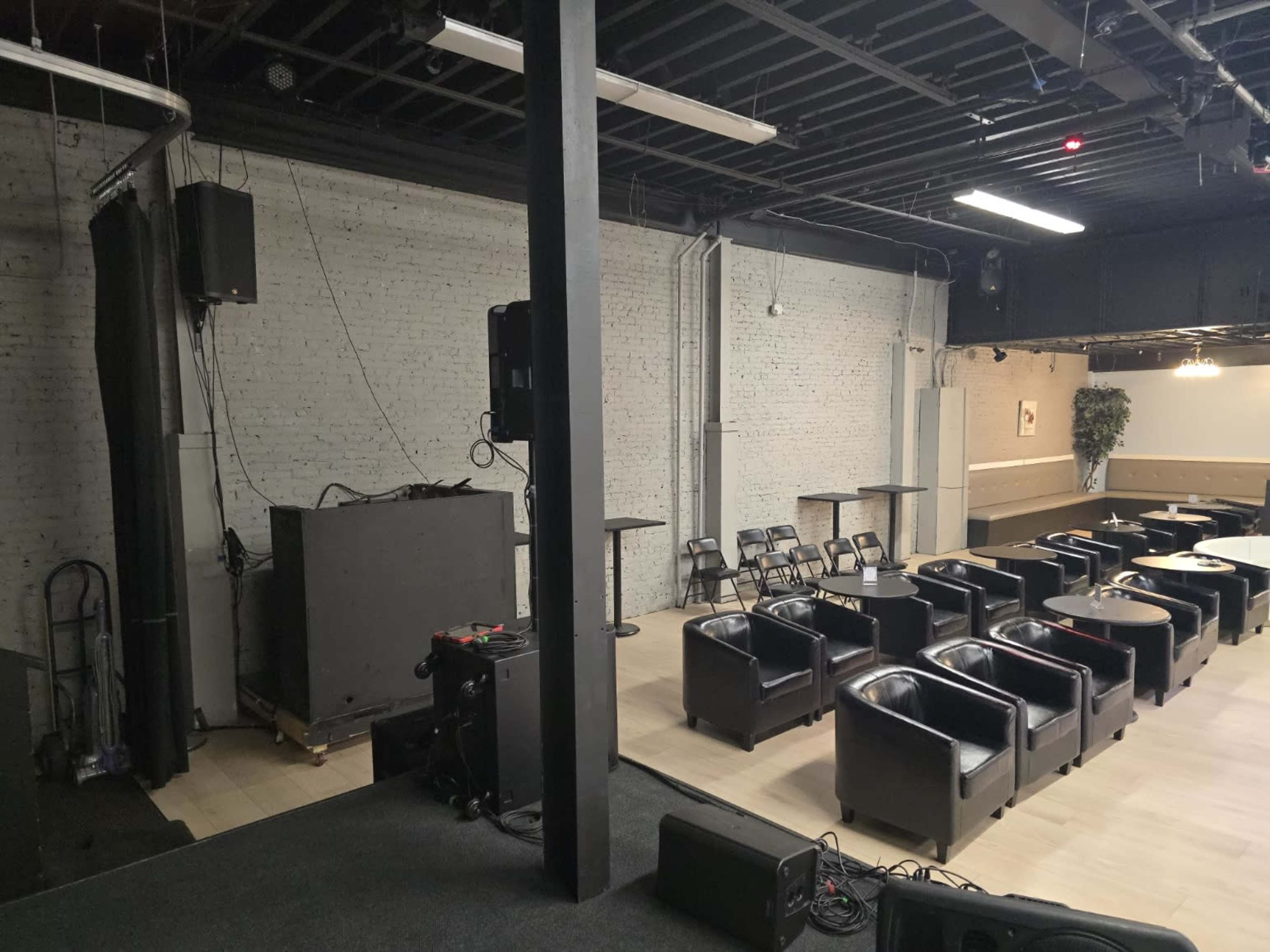 Downtown Performance Center with a large stage and large dance floor area Image in Downtown, Lowell, MA