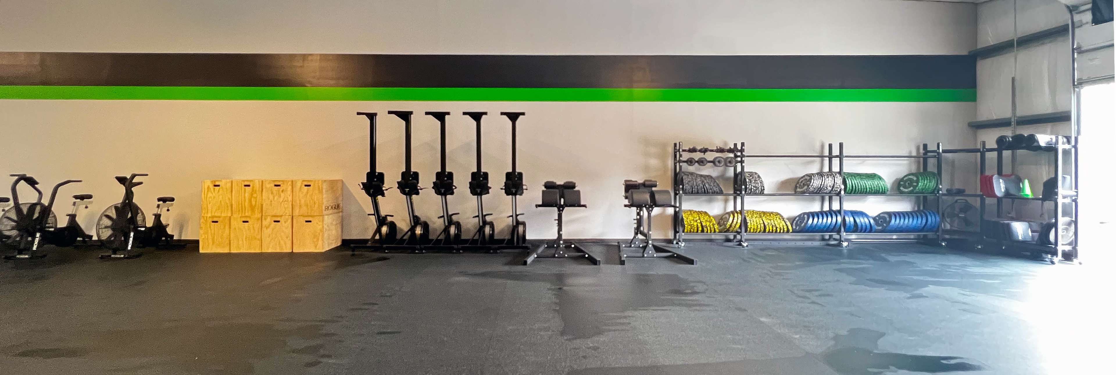 Clean and Organized CrossFit gym with Ample Space Image in Youngsville, Youngsville, NC