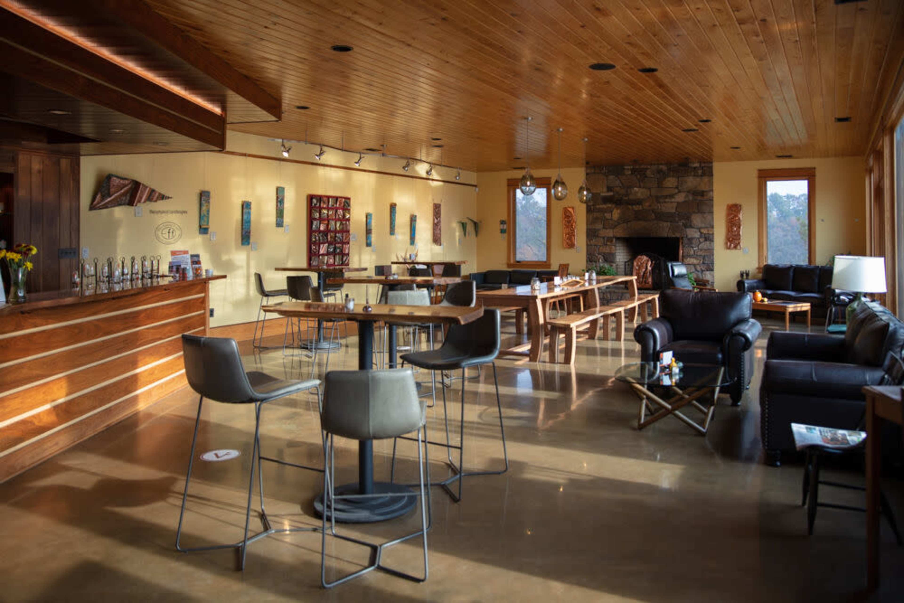 Muse Vineyards Tasting Room Image in , Woodstock, VA