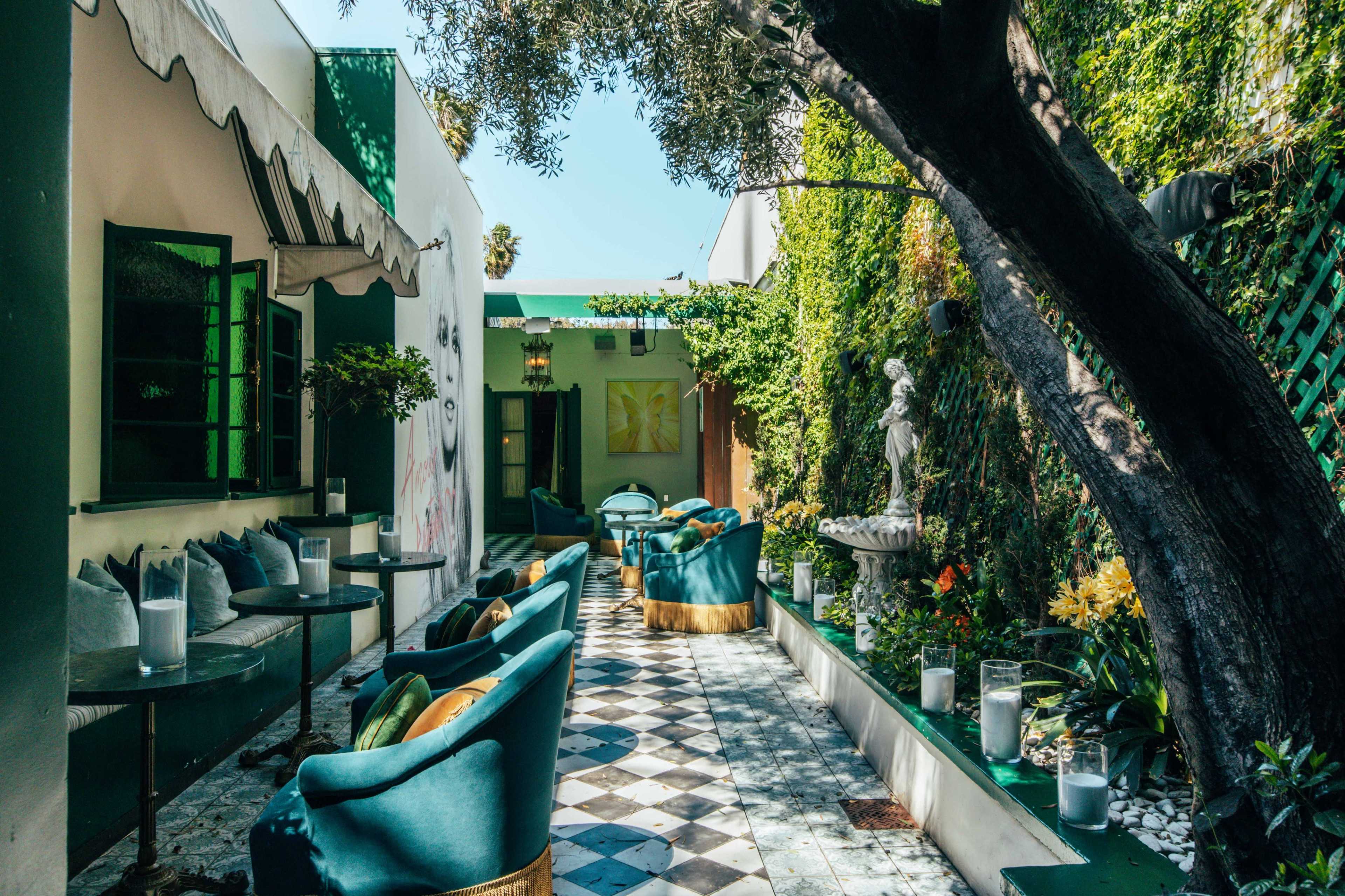 Full Buyout of Elevated French Basserie Venue with Stunning indoor outdoor Décor Image in Central LA, West Hollywood, CA