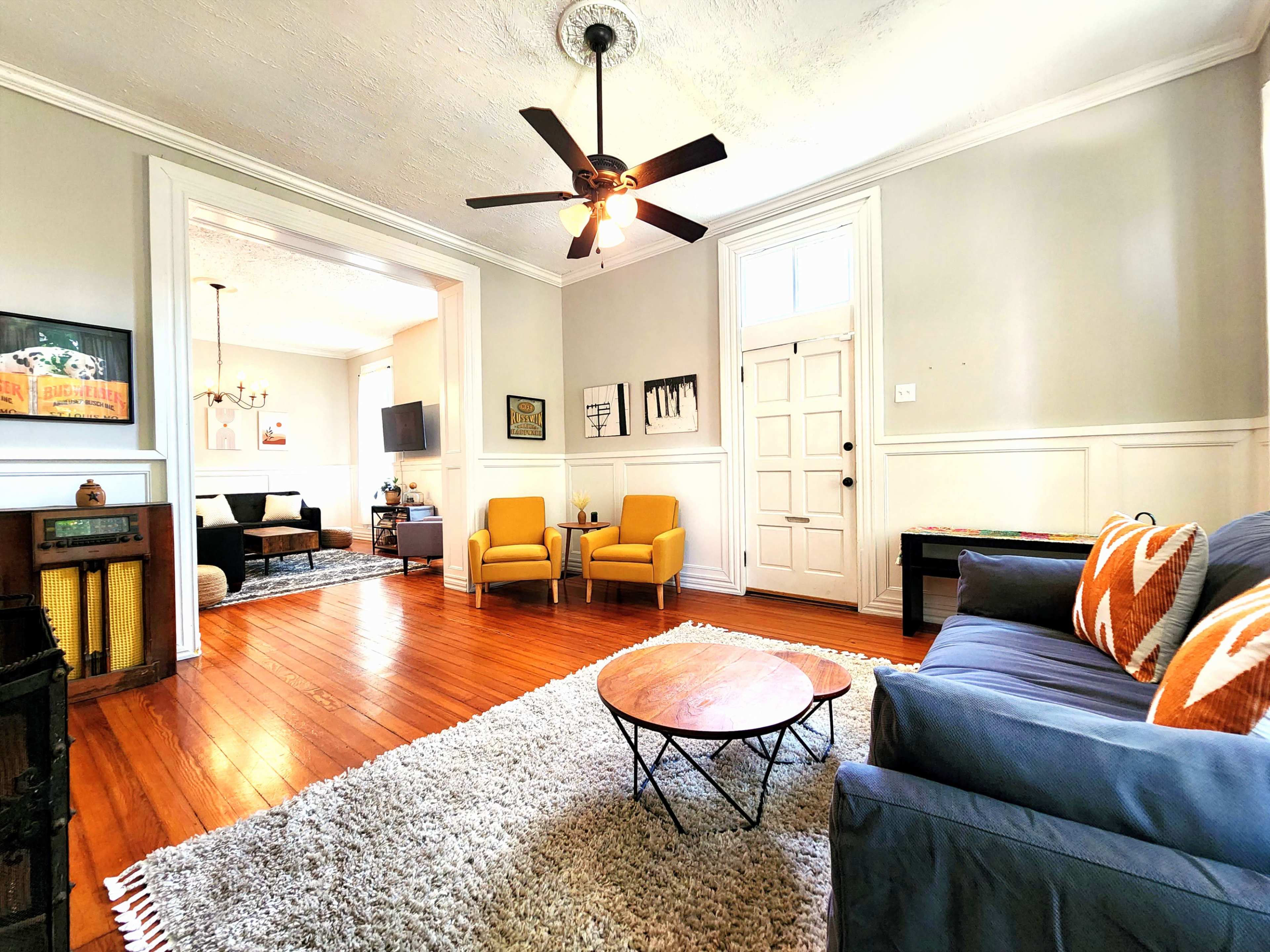 Charming, artsy 3-story house, vintage details and modern upgrades Image in Benton Park, St. Louis, MO