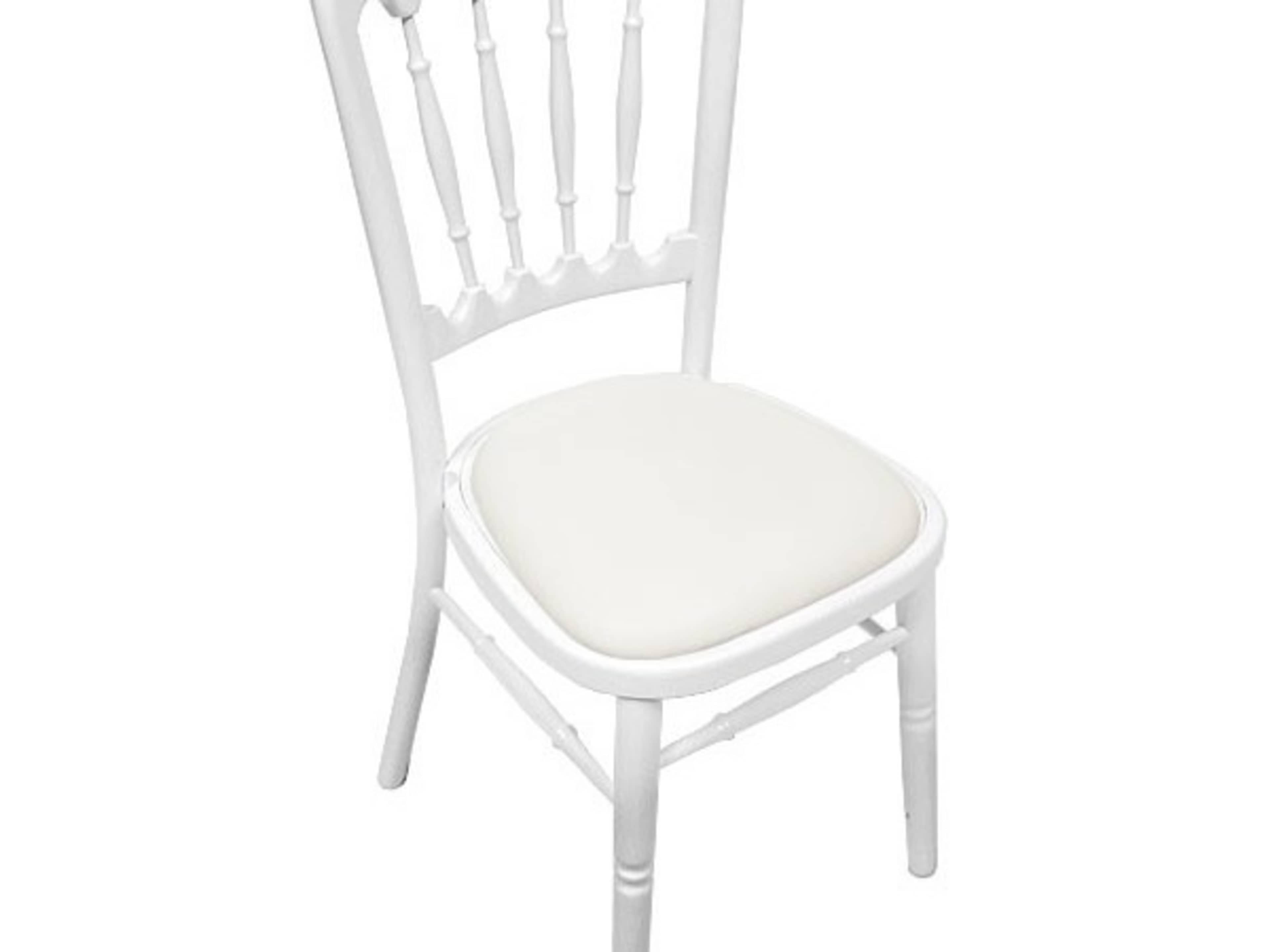 12 EXTRA White Napoloeon Chair 