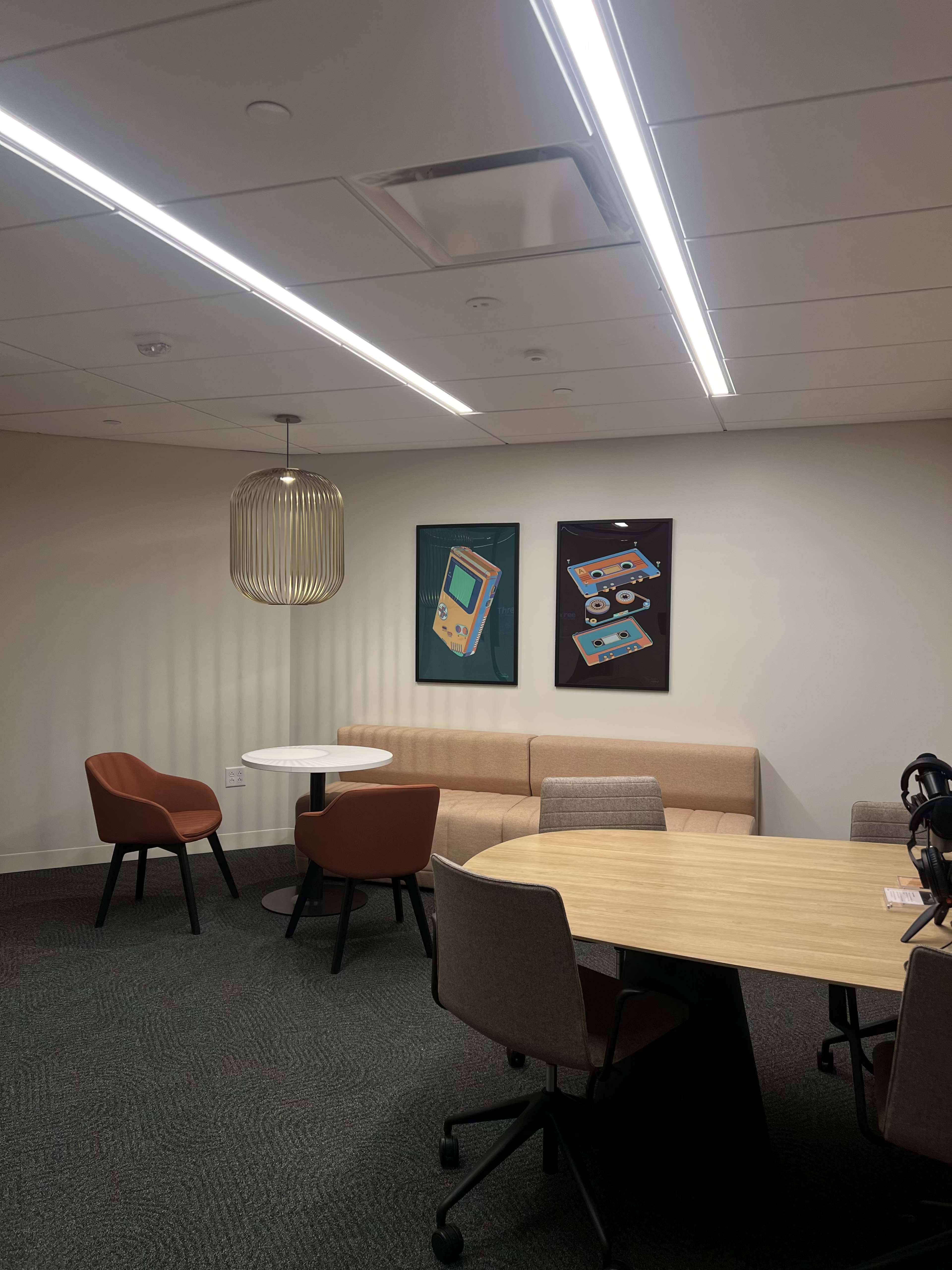 Cutting-edge podcast studio in Uptown Image in Charlotte center city, Charlotte, NC