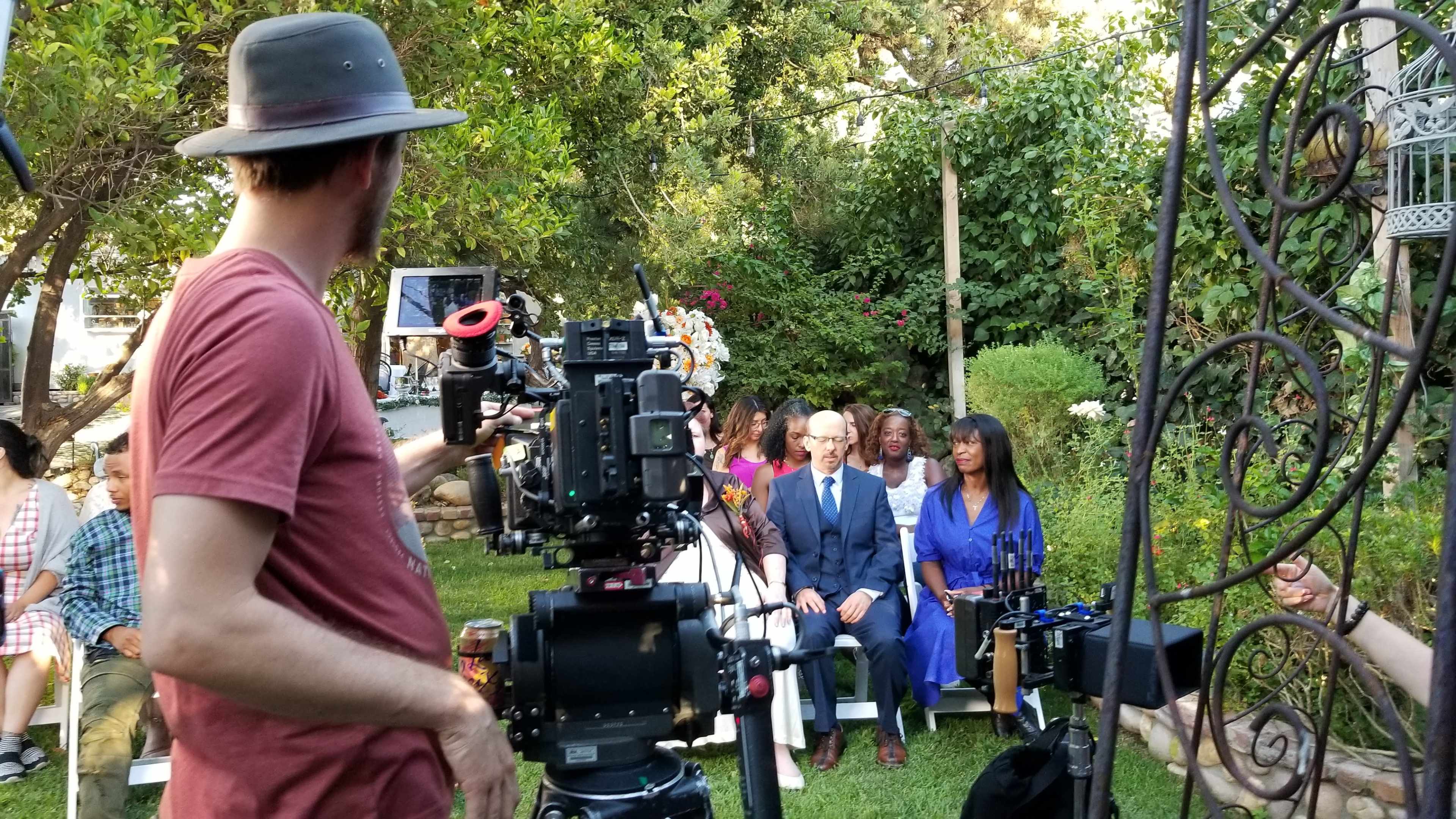 Outdoor garden setting with Koi pond Image in Sun Valley, North Hollywood, CA