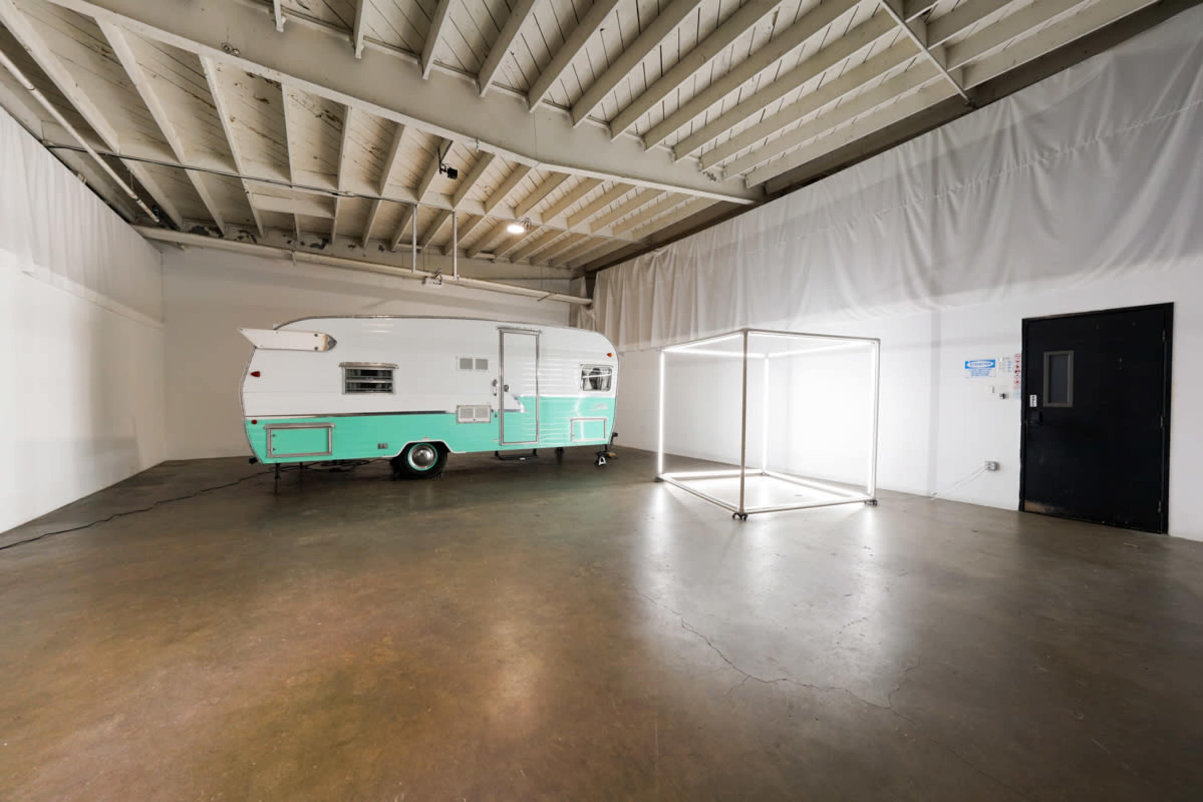 Yukon 4 - Large rental production photo studio with Vintage RV, Car Access and a Light Cube Image in Hawthorne, Hawthorne, CA