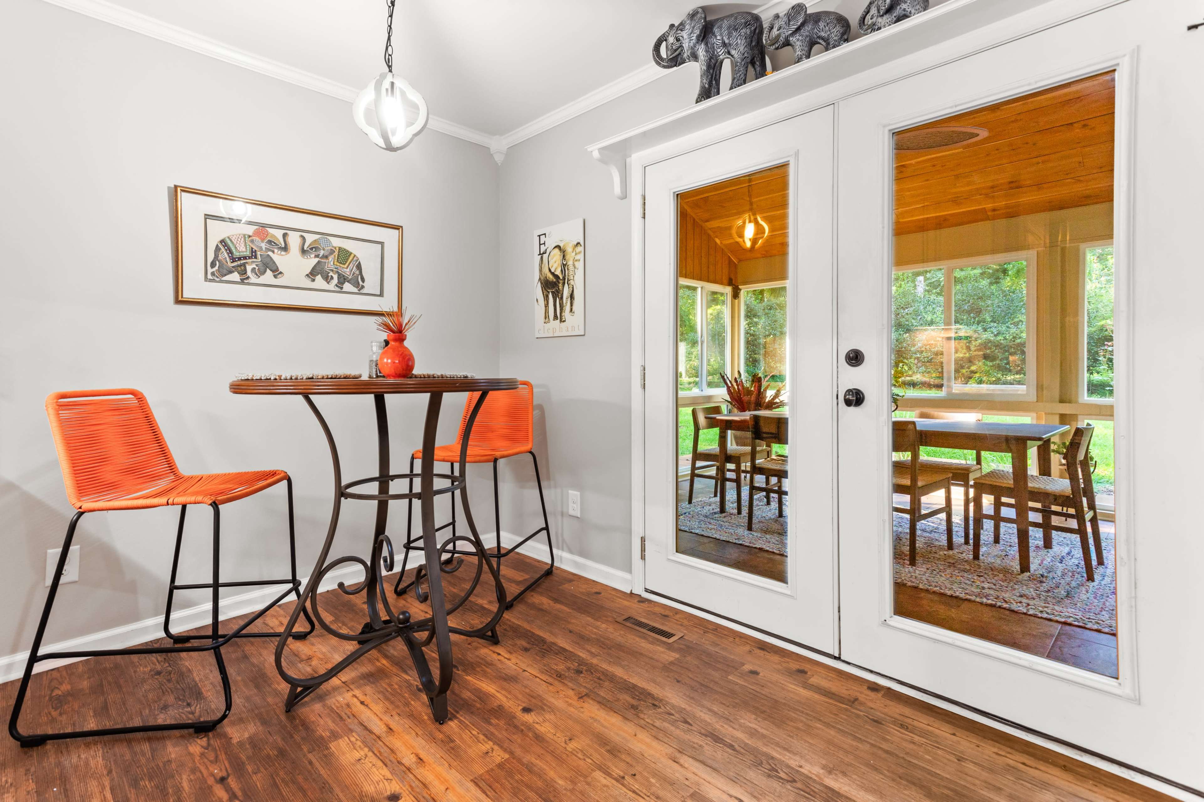 Zen retreat with sauna, yoga deck and tranquil garden Image in , Chapel Hill, NC