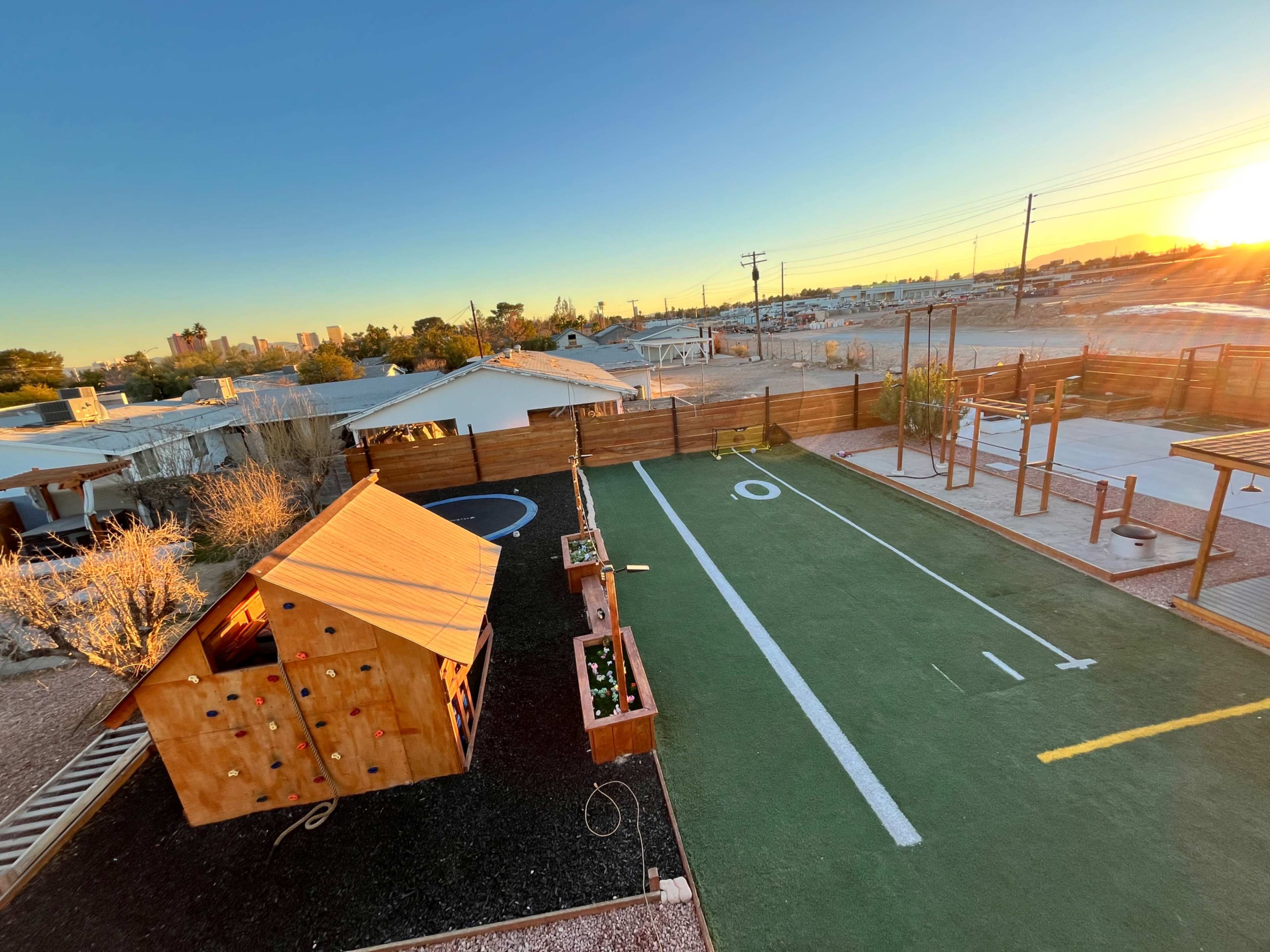Backyard sports area Image in Palomino Area, Las vegas, NV