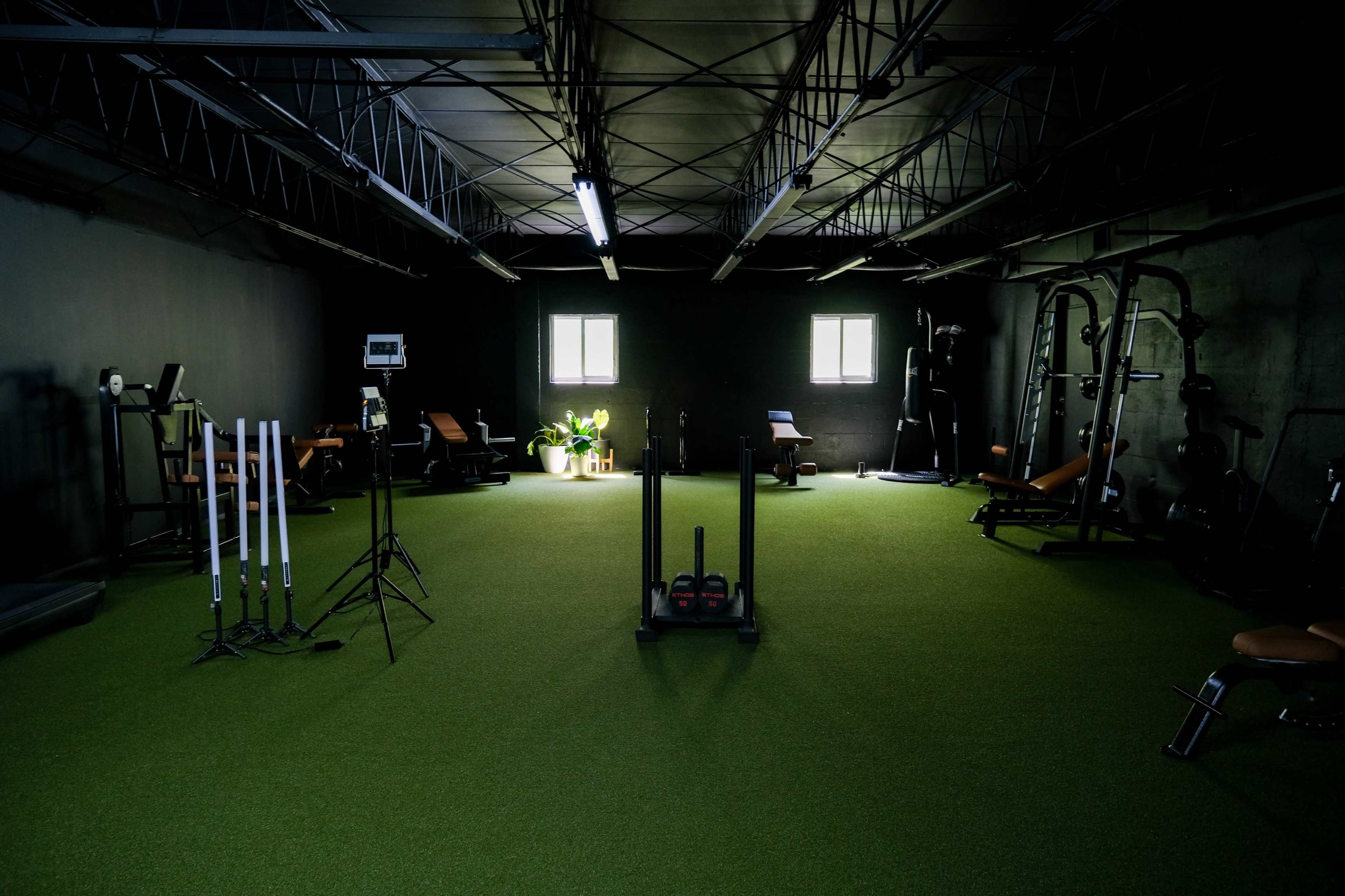 Private Gym with Cold Plunge, Sauna, and Turf Area Image in Miami, Miami, FL