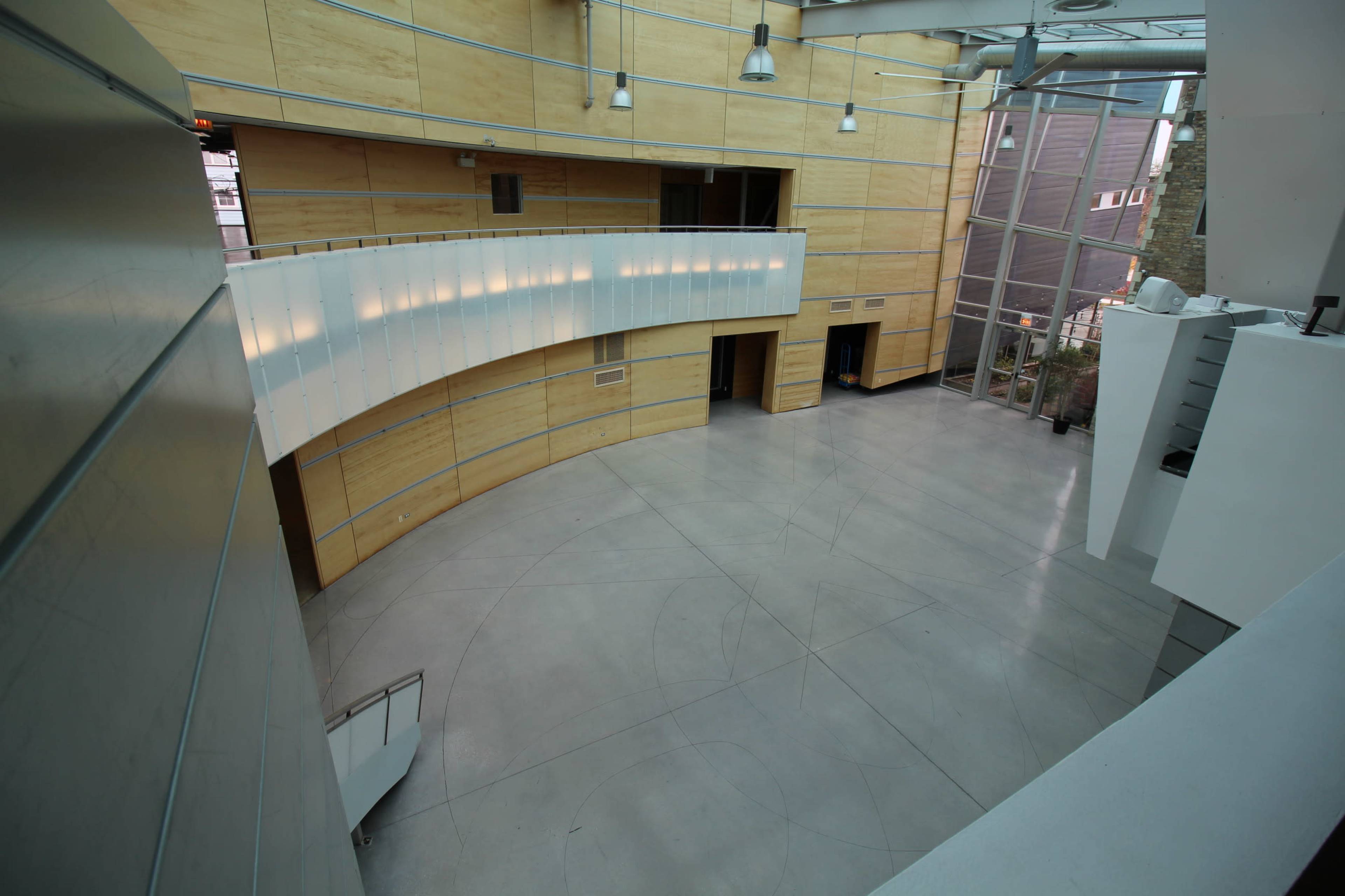 Modern Atrium With Natural Light And High Ceilings At Little Black Pearl Image in Kenwood, chicago, IL