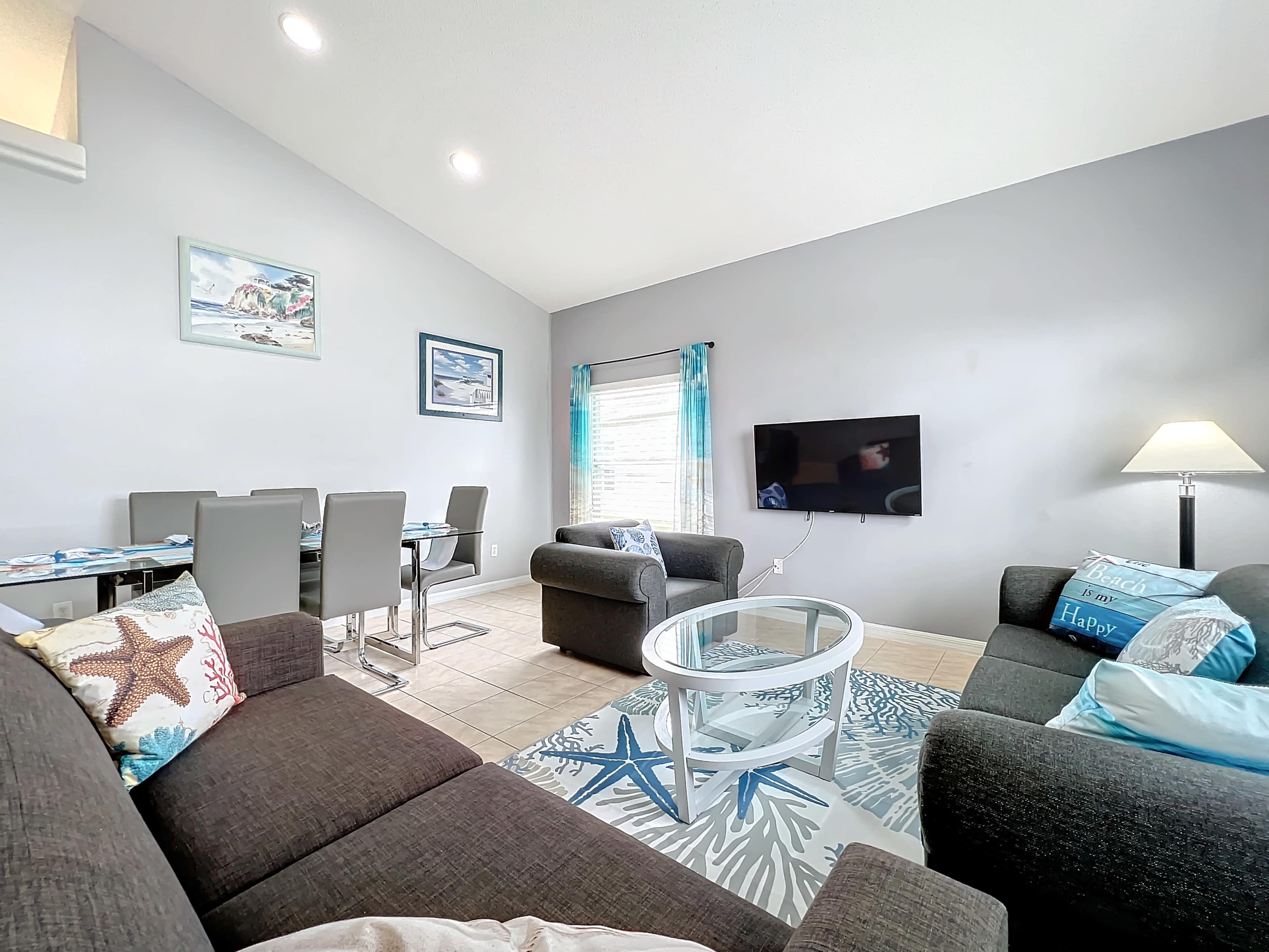 Beach Themed Vacation Pool Home Image in Four Corners, Clermont, FL