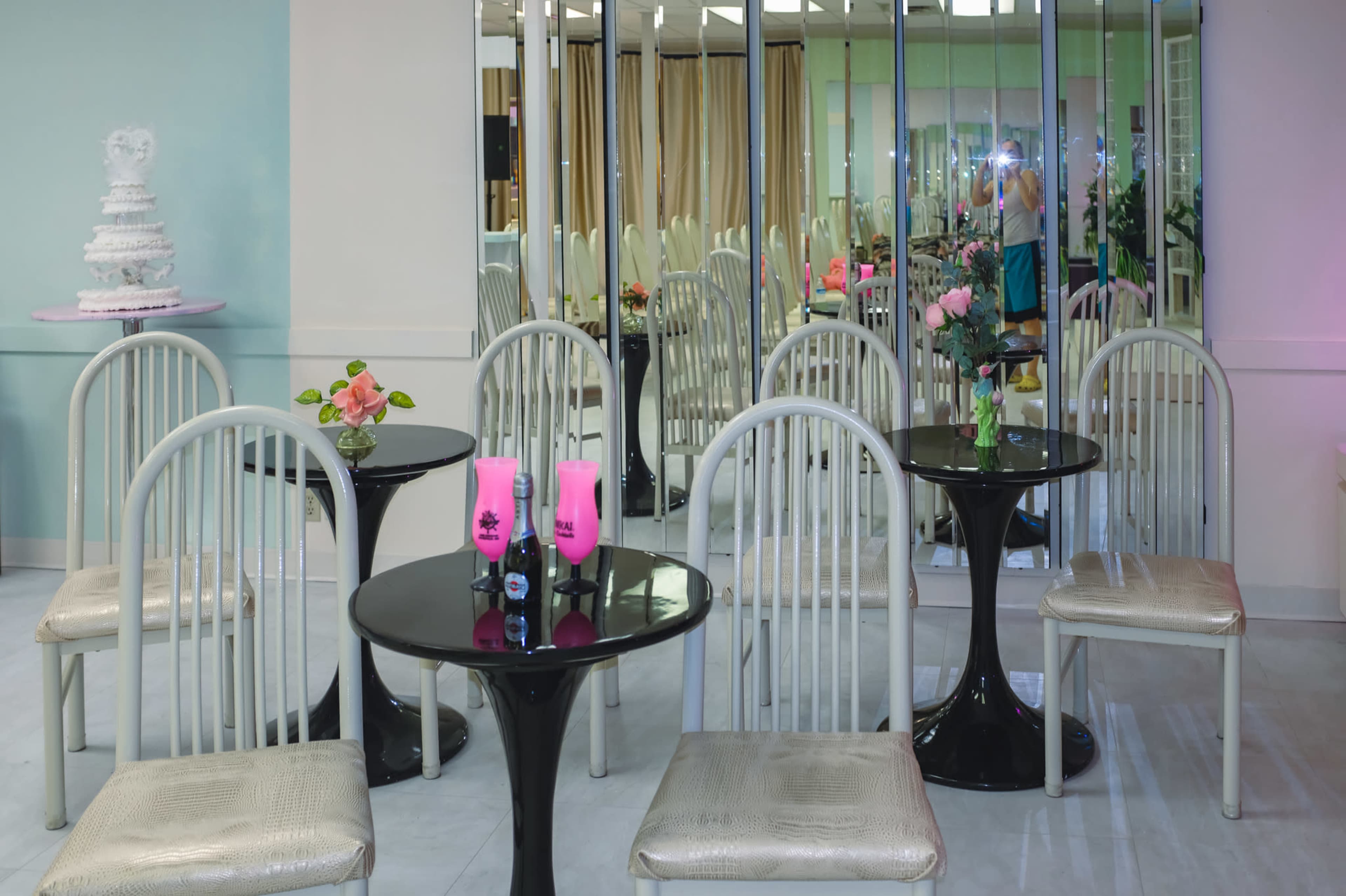 The Dive Bar of Wedding Venues dressed up as Miami in the 80s Image in North Saint Paul, North St Paul, MN