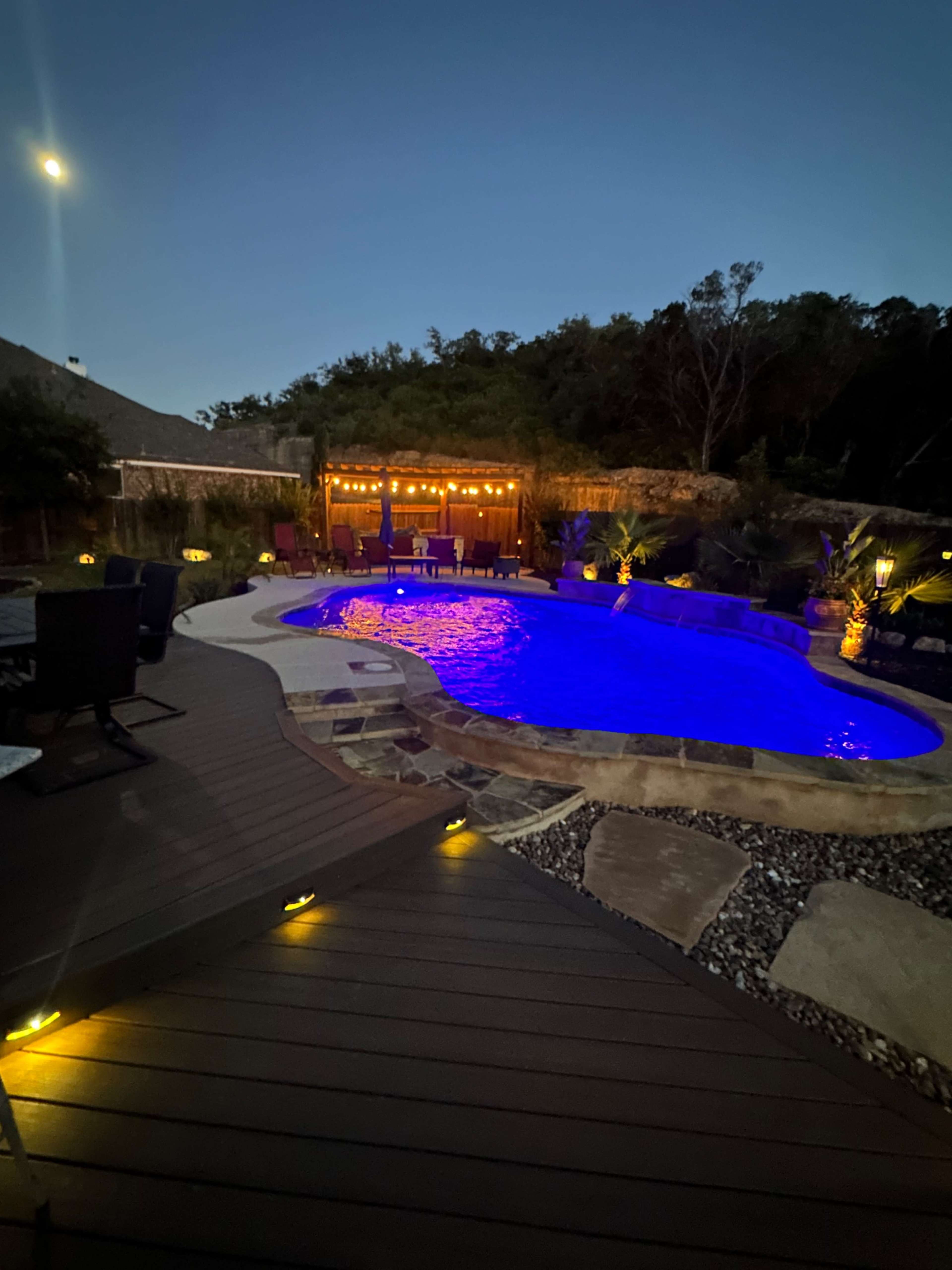 Helotes Hill Country Outdoor Oasis. Breathtaking and relaxing Hill Country views to enjoy you every moment of peace and entertainment. Image in Northwest Side, Helotes, TX