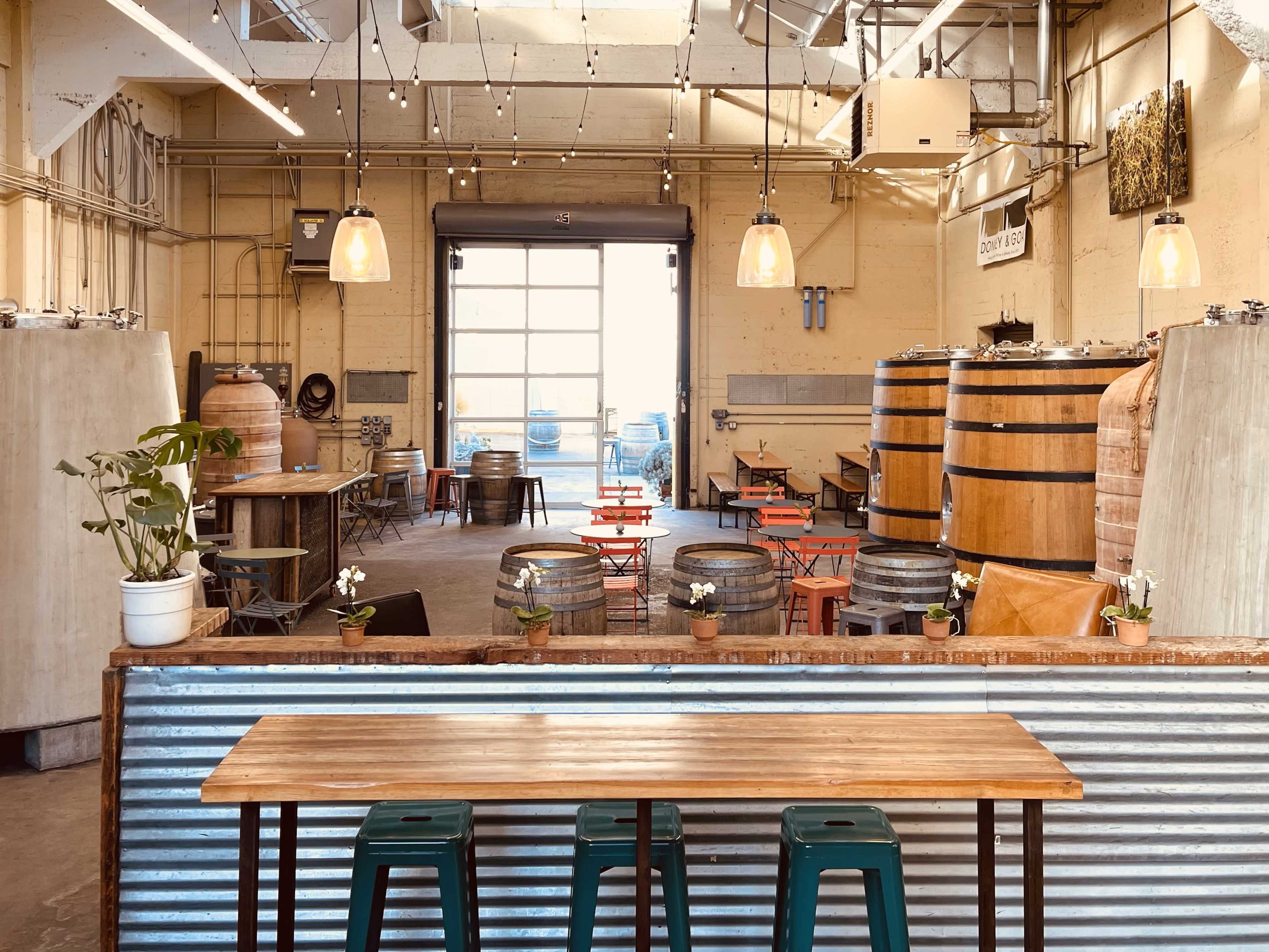 Donkey and Goat Winery and Event Space in Berkeley CA. Image in Northwest Berkeley, Berkeley, CA