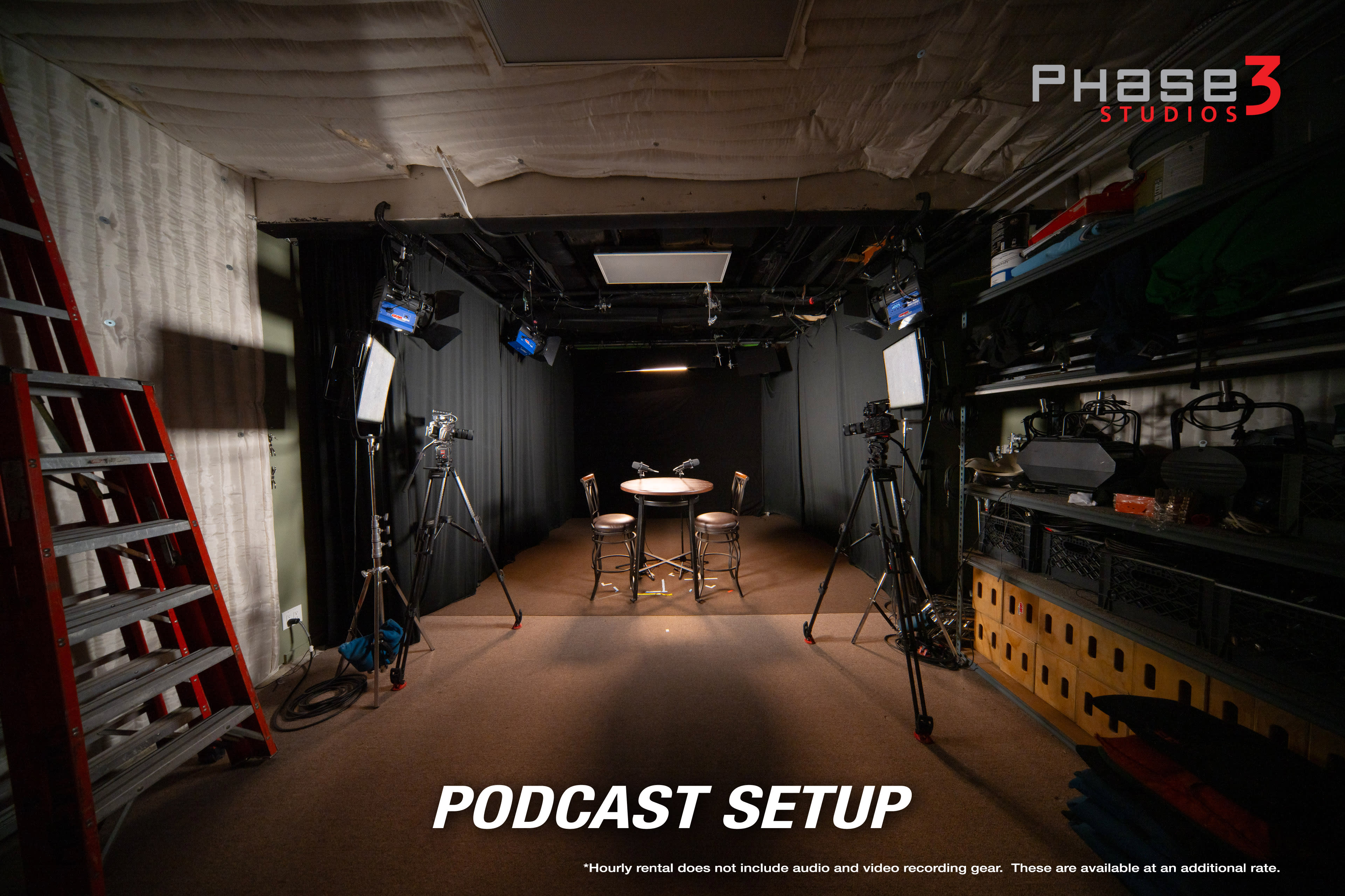 Soundstage for Podcasting and Production Image in Santa Ana, Santa Ana, CA