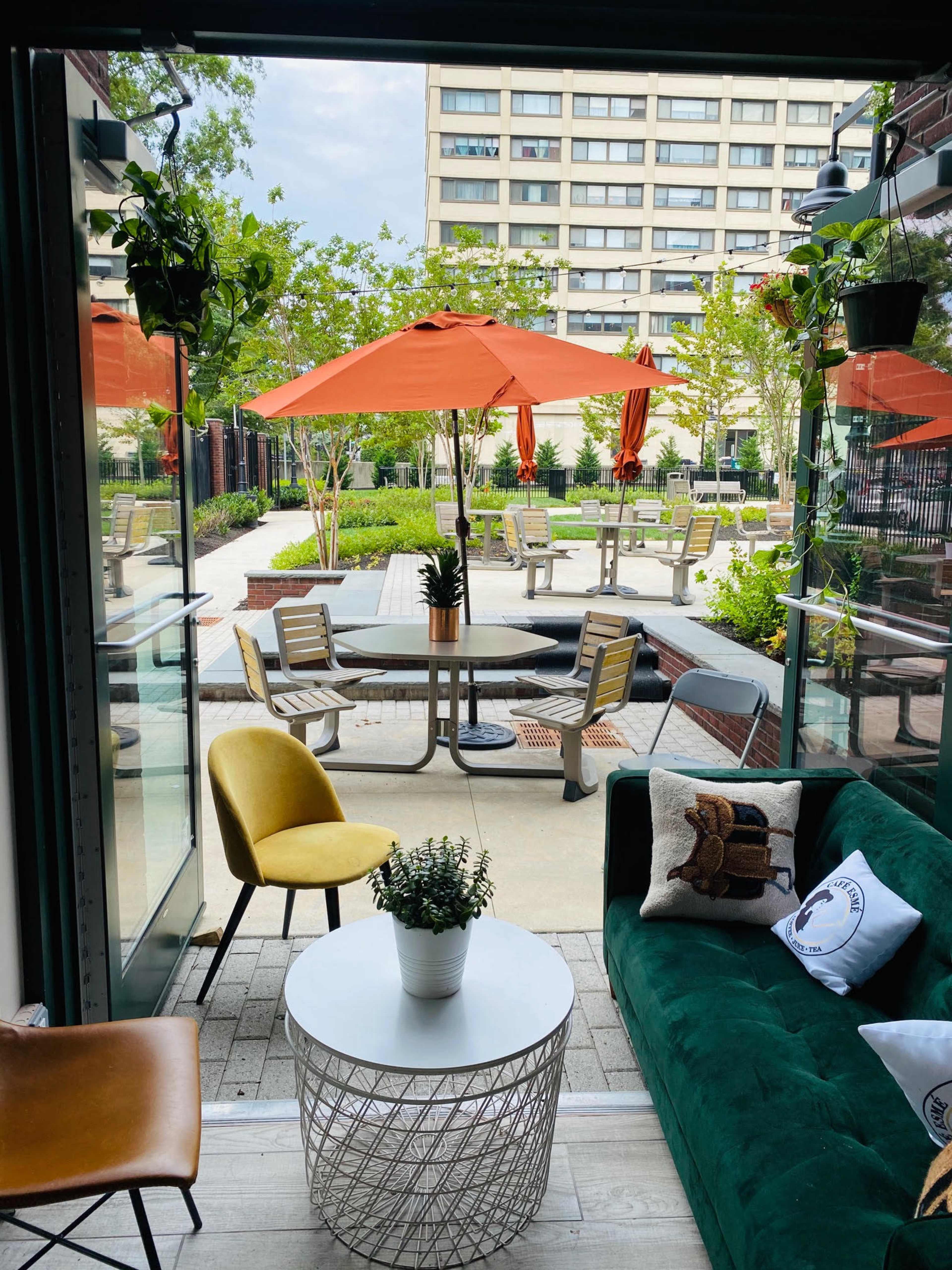 Downtown cafe with a cozy atmosphere and unique equestrian charm. Image in Downtown Jersey City, Jersey City, NJ