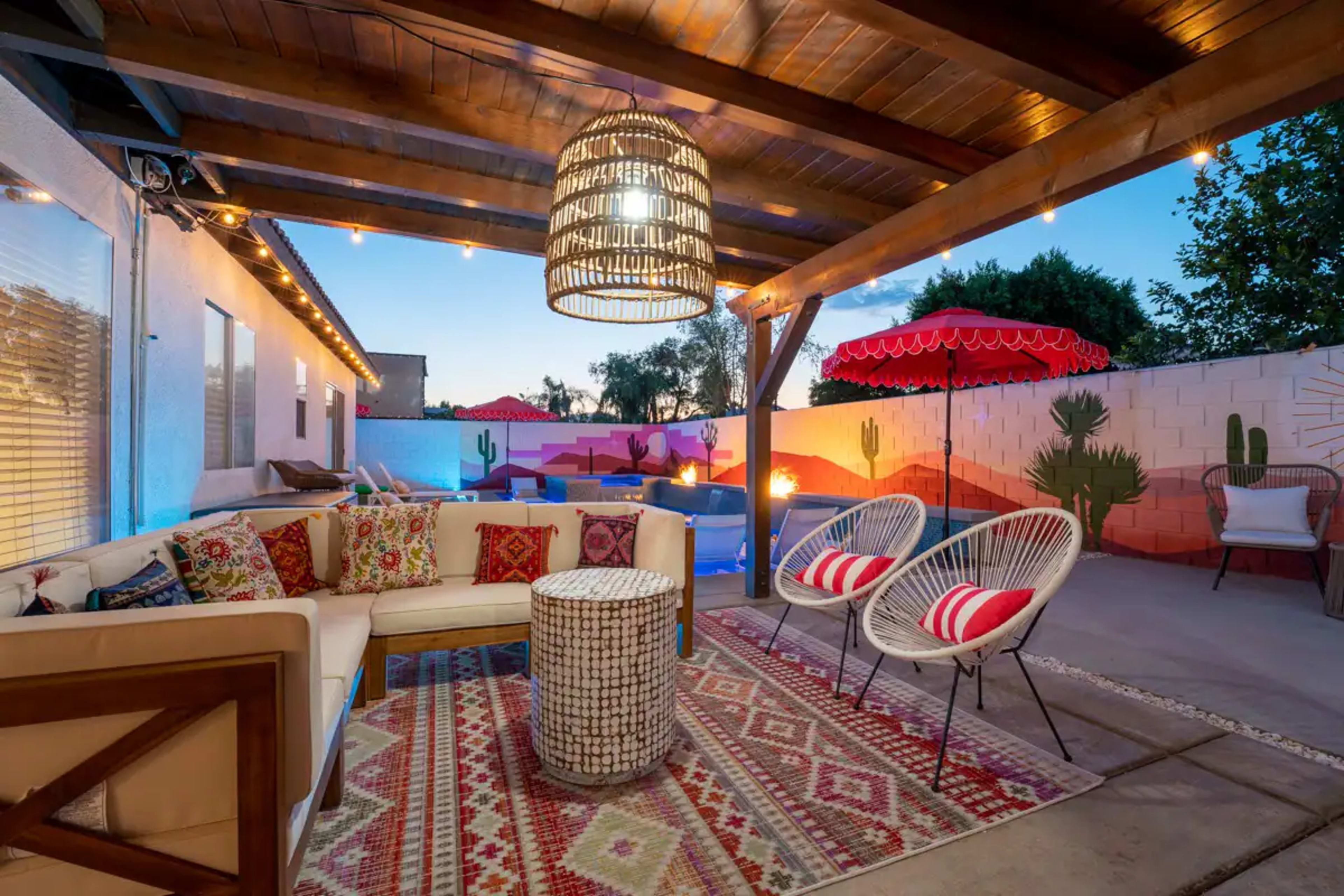 Luxury Boho Single Story Home Image in Indio, Indio, CA