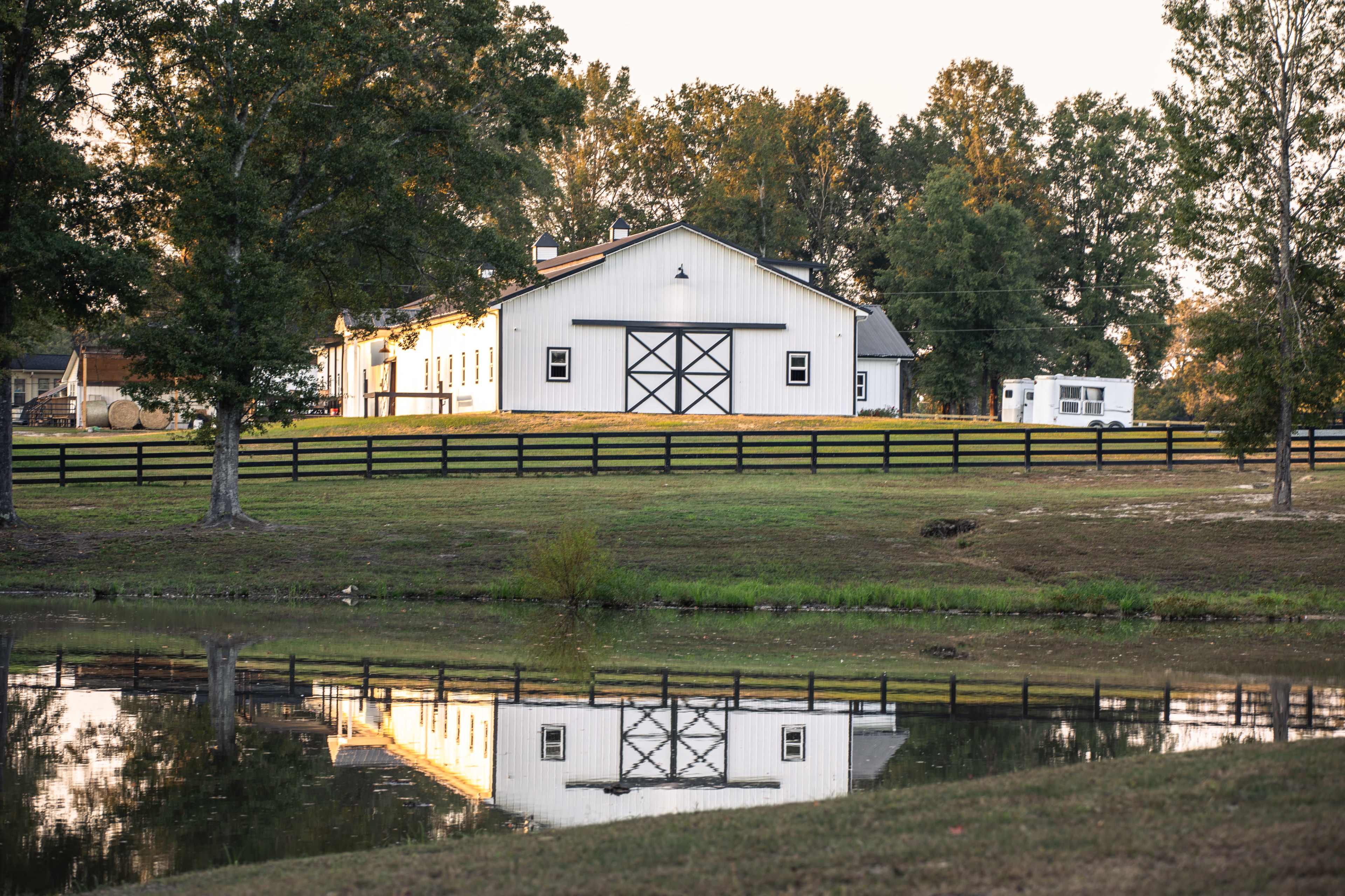 Elegant Equestrian Barn Image in , Waxhaw, NC