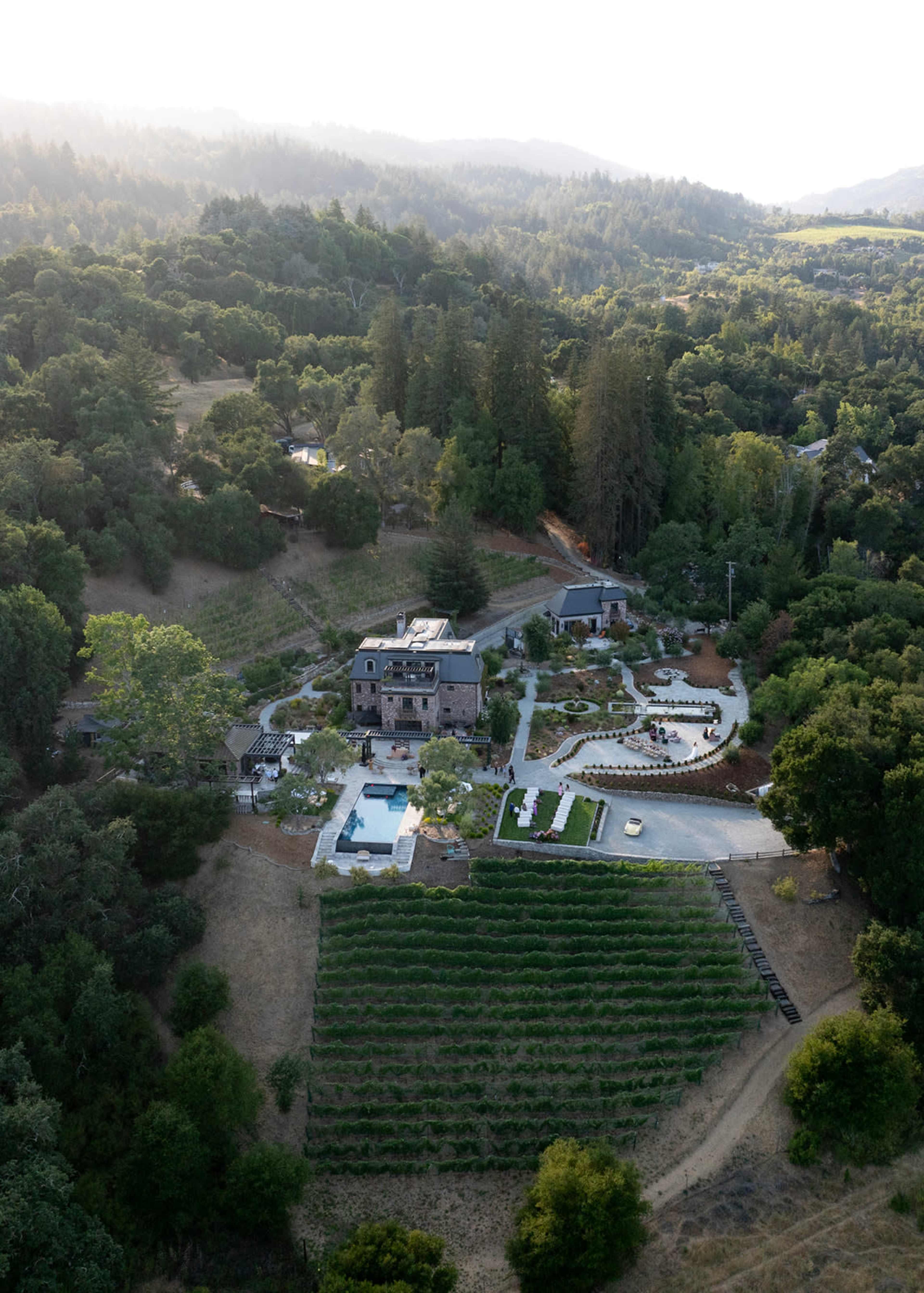 Tuscan-inspired water view estate located minutes from Downtown Los Gatos Image in , Los Gatos, CA