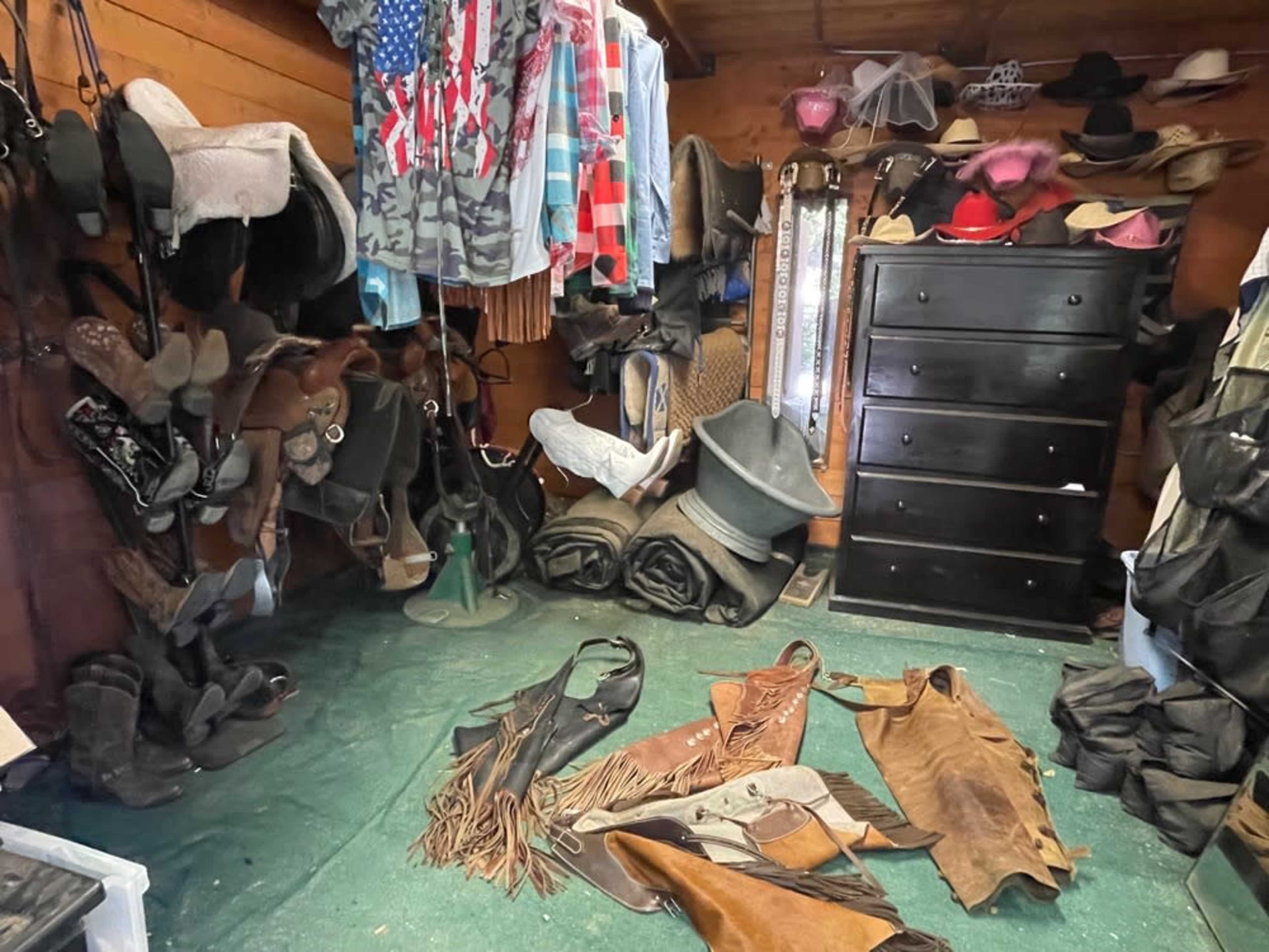 Dressing Room with Full Length Mirror Available